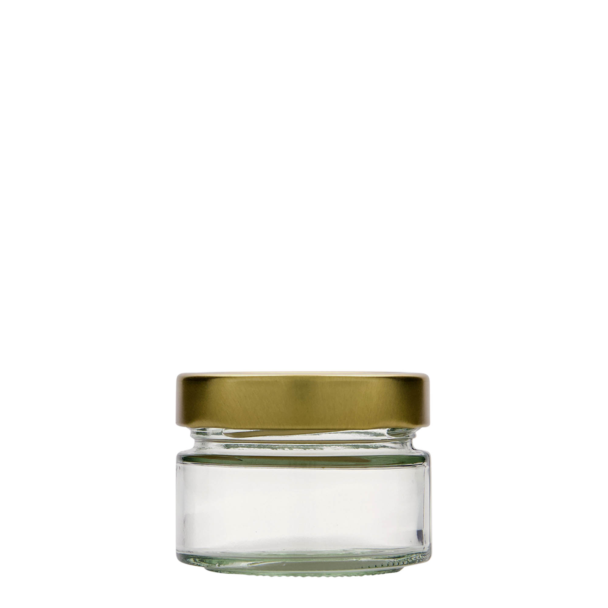 130 ml borcan rotund „Aurora”, gura: Deep-Twist-Off (DTO 66)