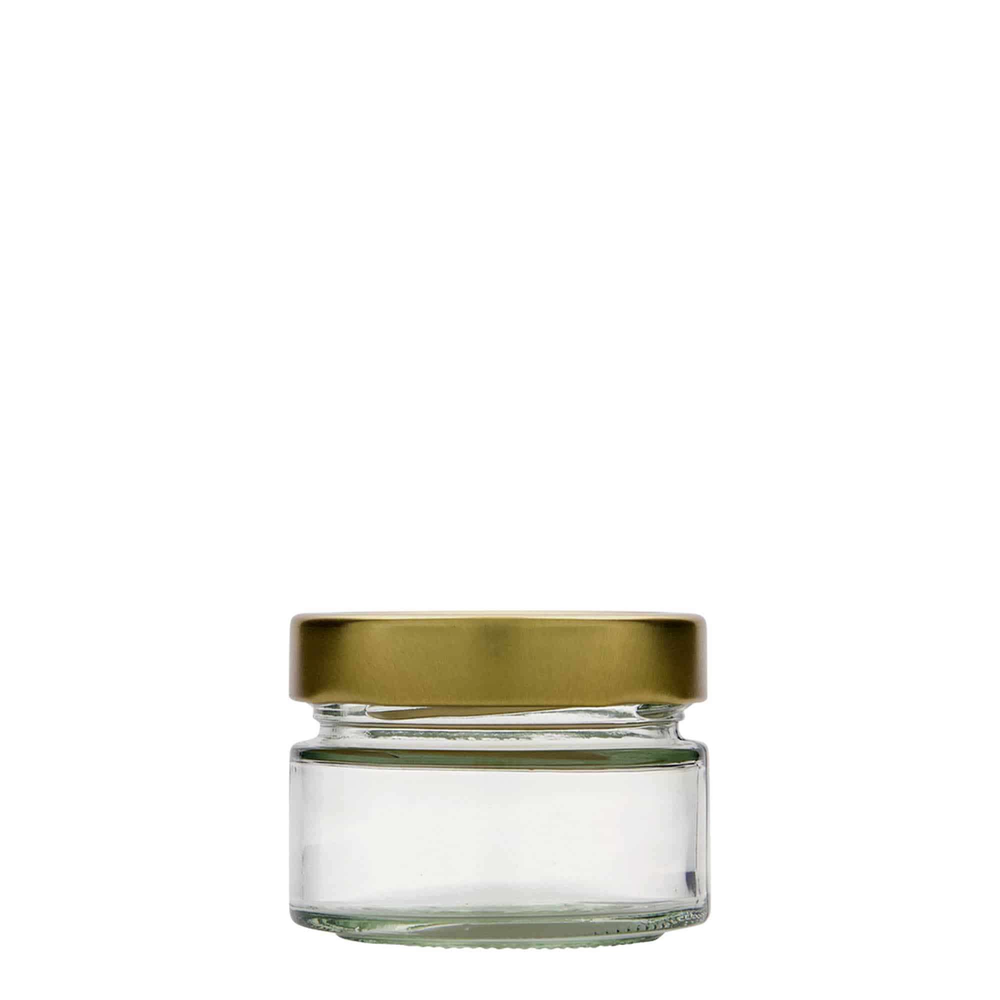 130 ml borcan rotund „Aurora”, gura: Deep-Twist-Off (DTO 66)