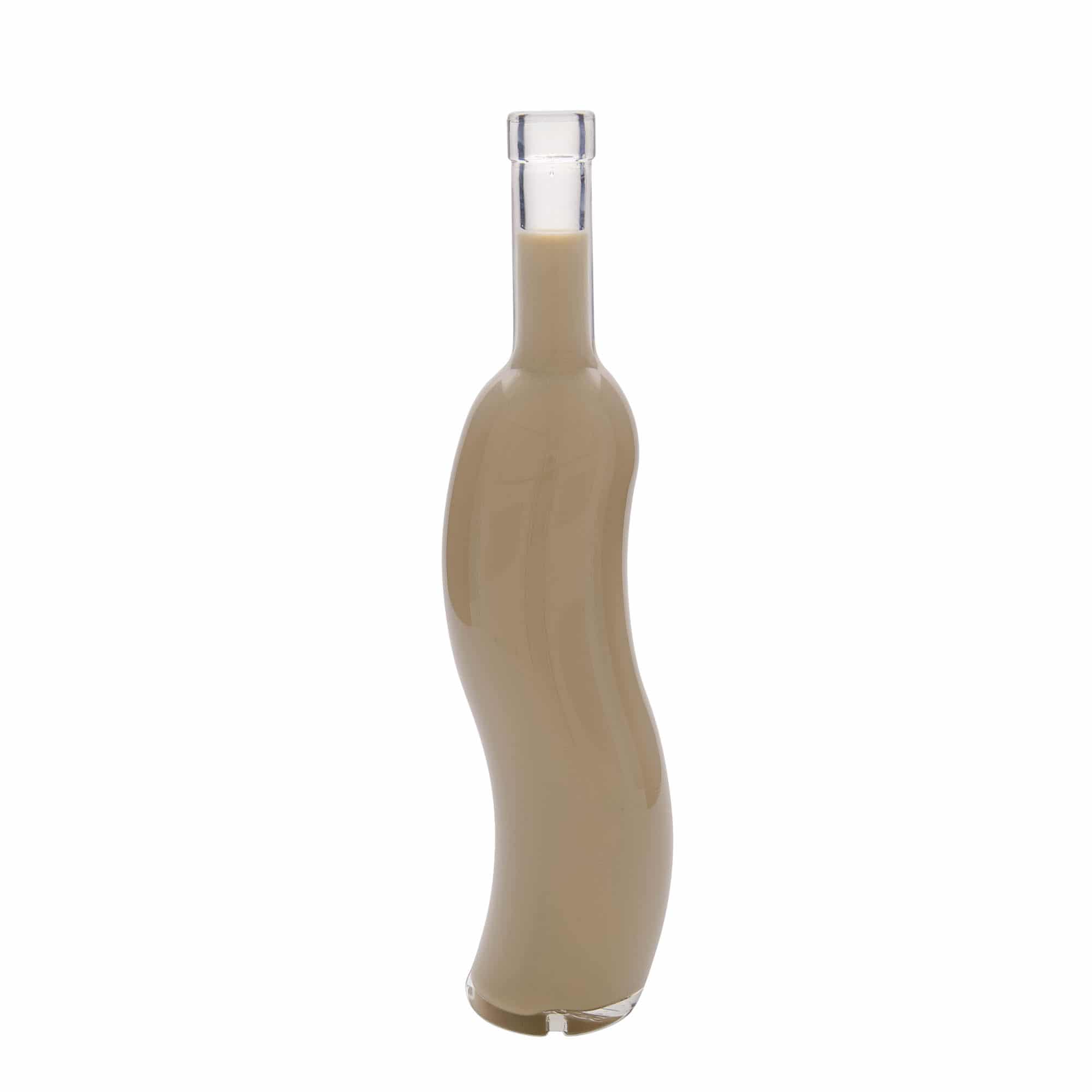 Sticlă de sticlă 500 ml „La-Ola”, semirotundă, gura: dop de plută