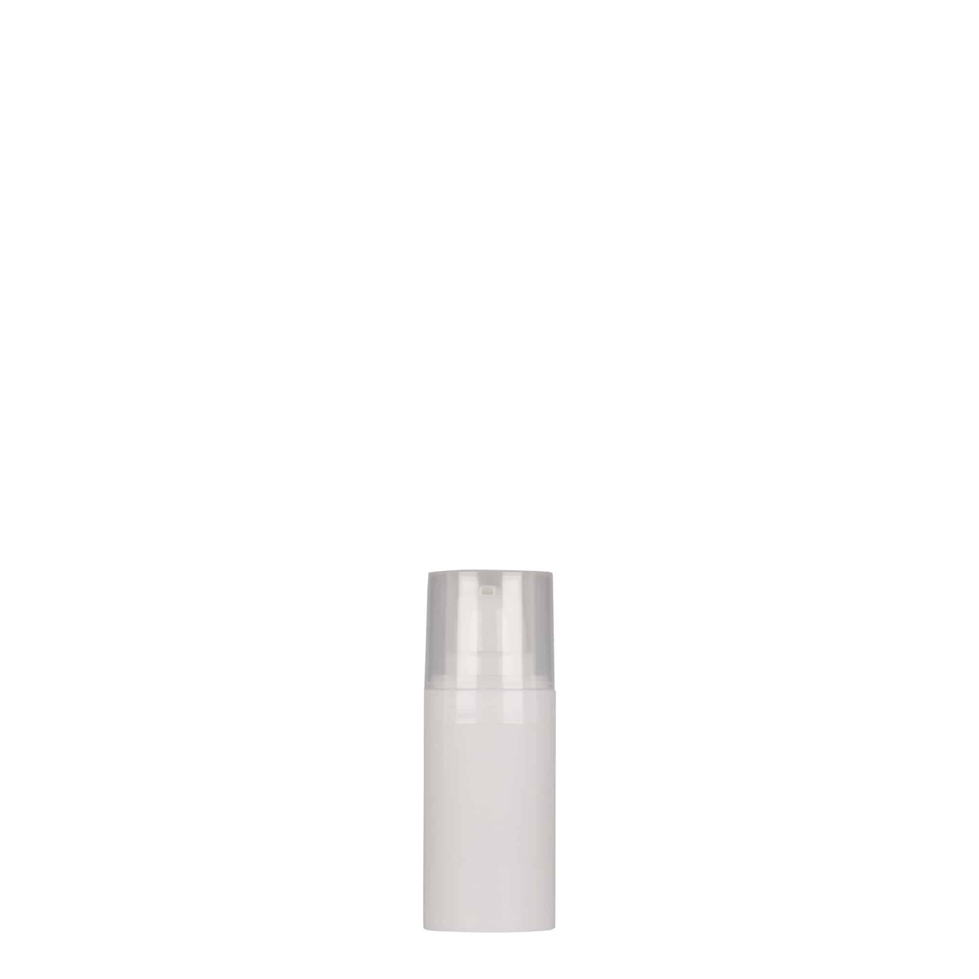 Distribuitor Airless de 15 ml „Micro”, plastic PP, alb