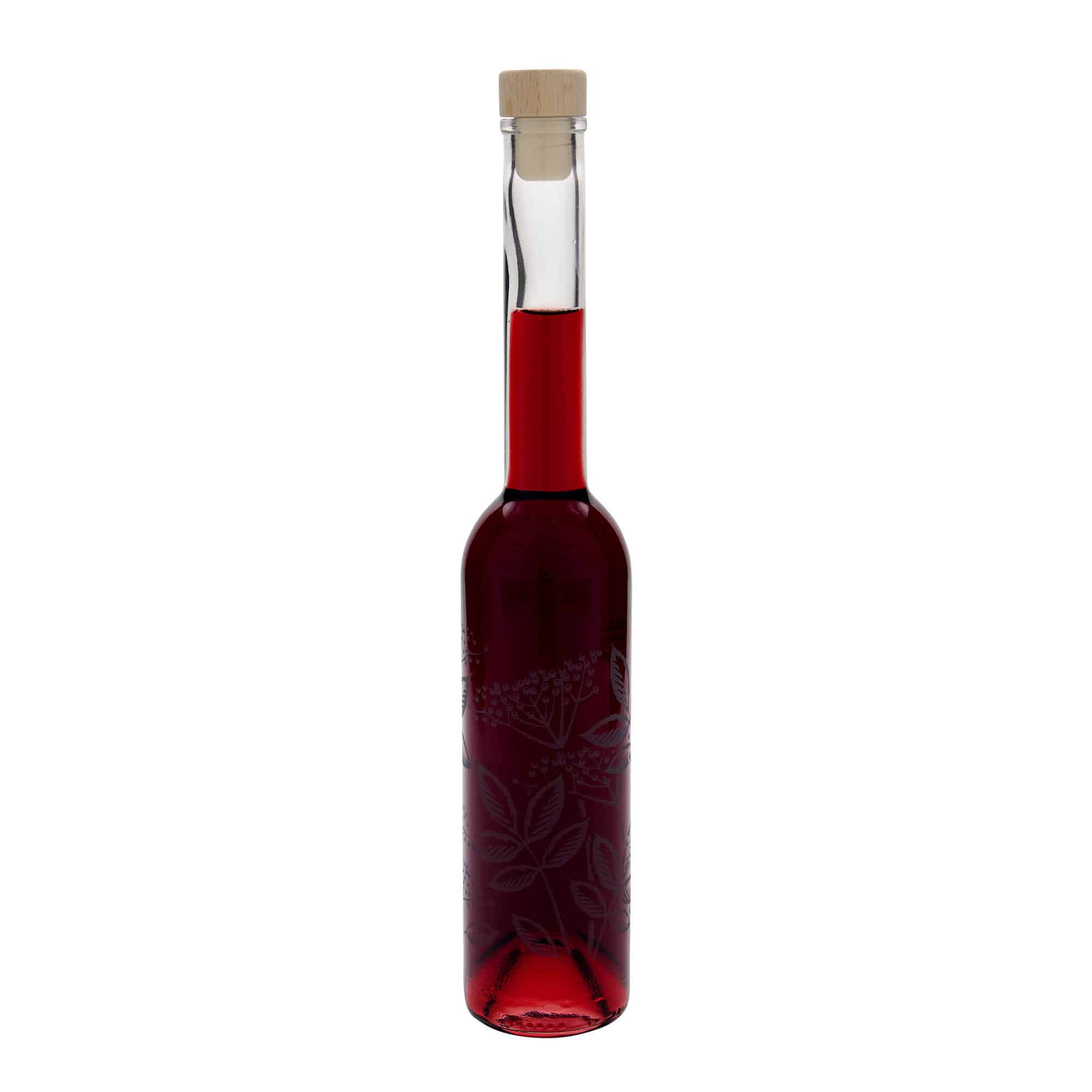 Sticlă de sticlă de 350 ml „Opera”, motiv: Soc, gât: dop