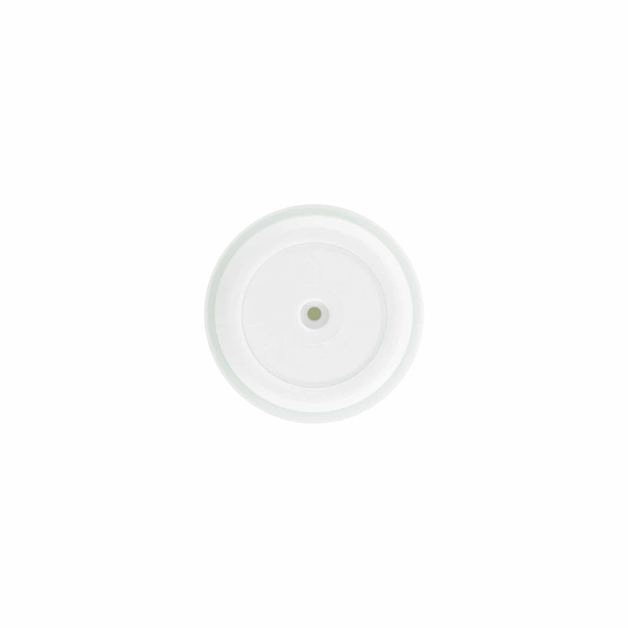 Cap de pompă distribuitor airless „Micro”, plastic PP, argintiu