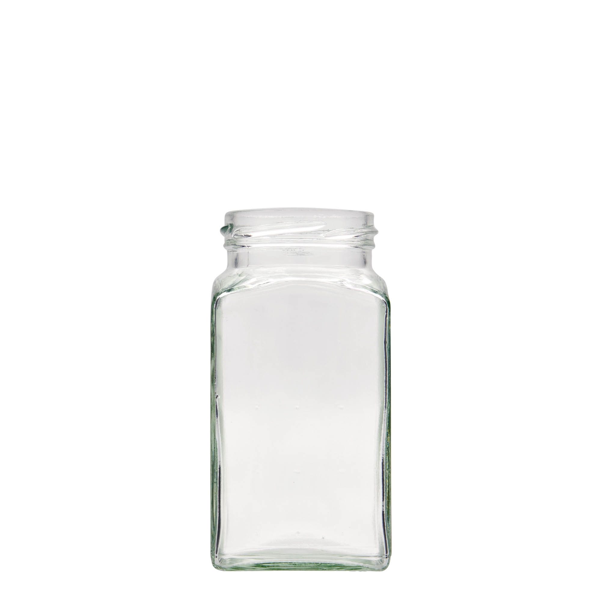 312 ml borcan pătrat, gura: Twist-Off (TO 58)
