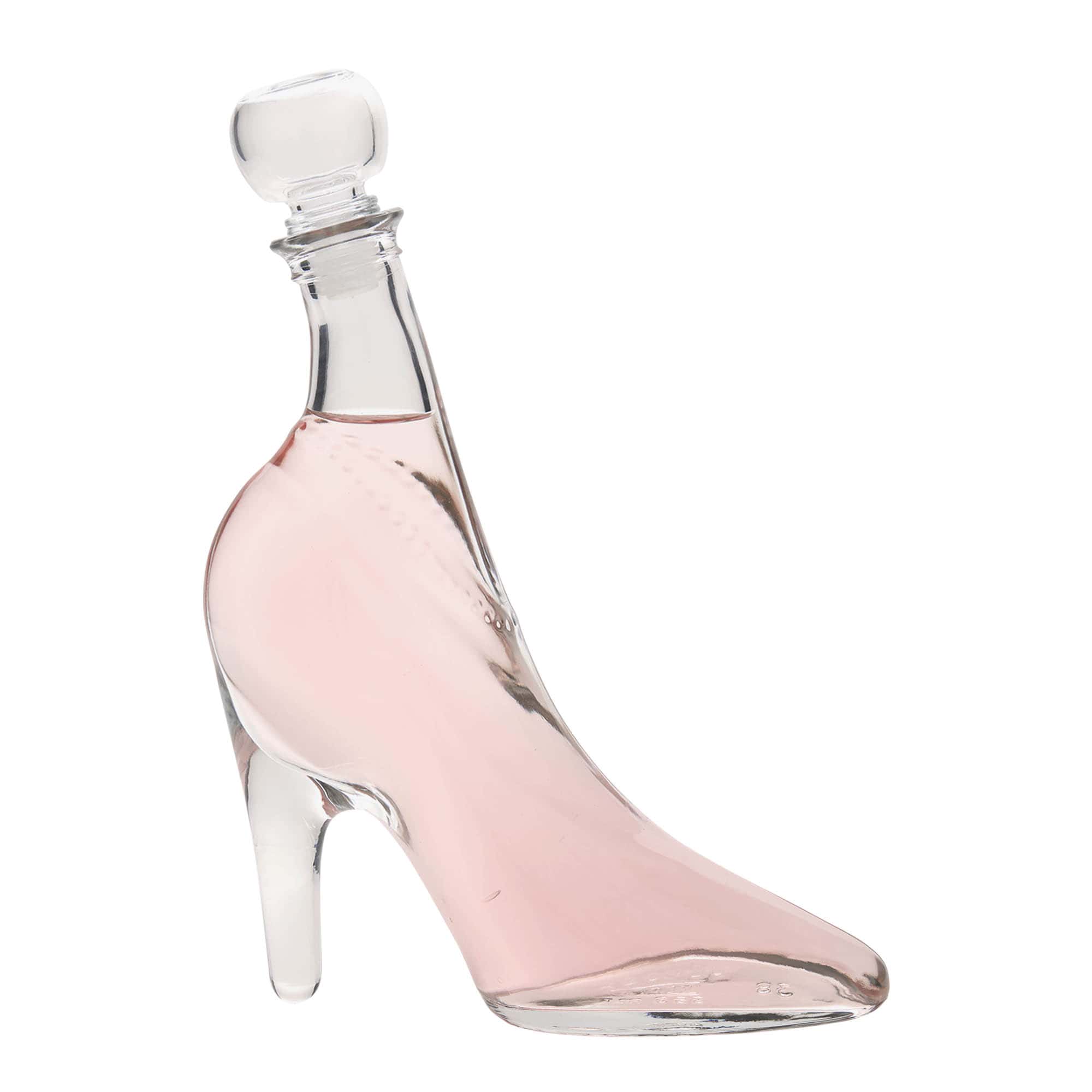 Sticlă de sticlă de 350 ml „Scarpa Elegante”, gura: dop de plută