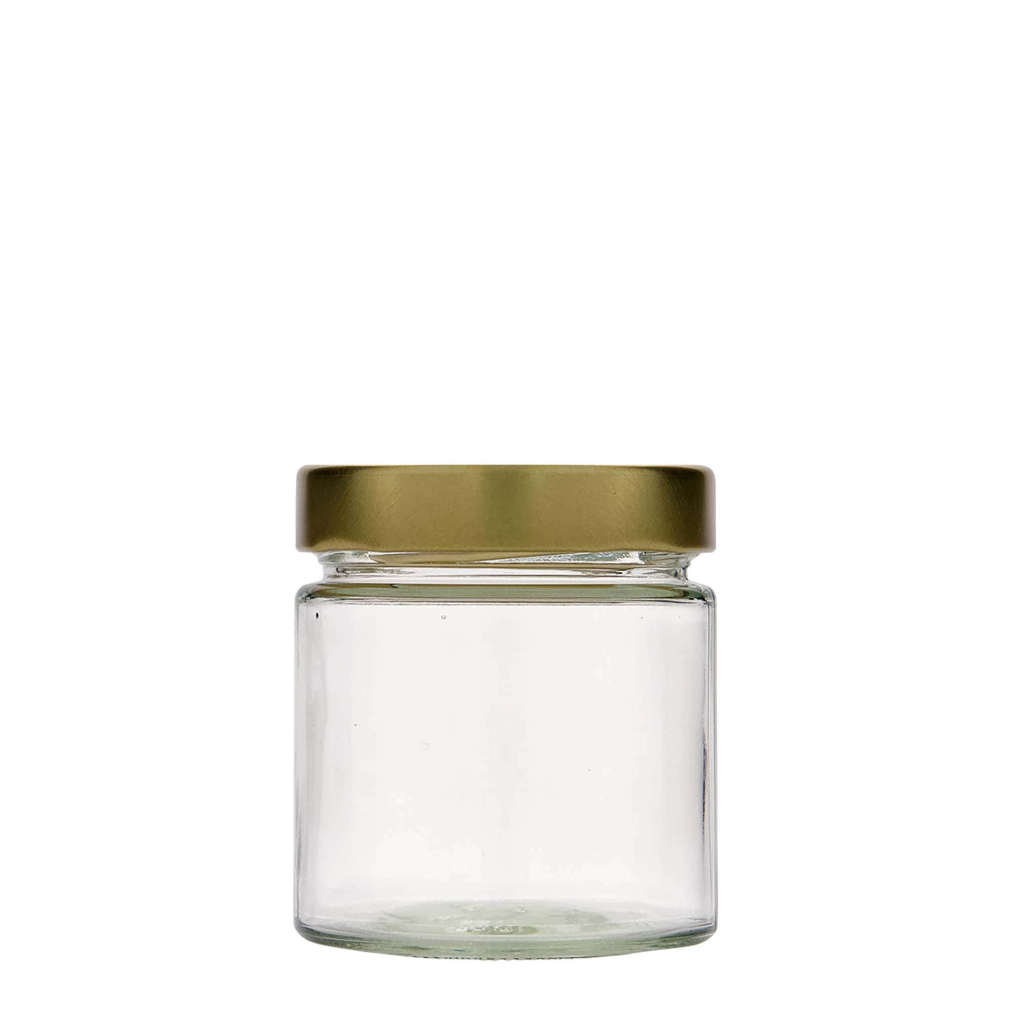220 ml borcan rotund 'Aurora', gura: Deep-Twist-Off (DTO 66)