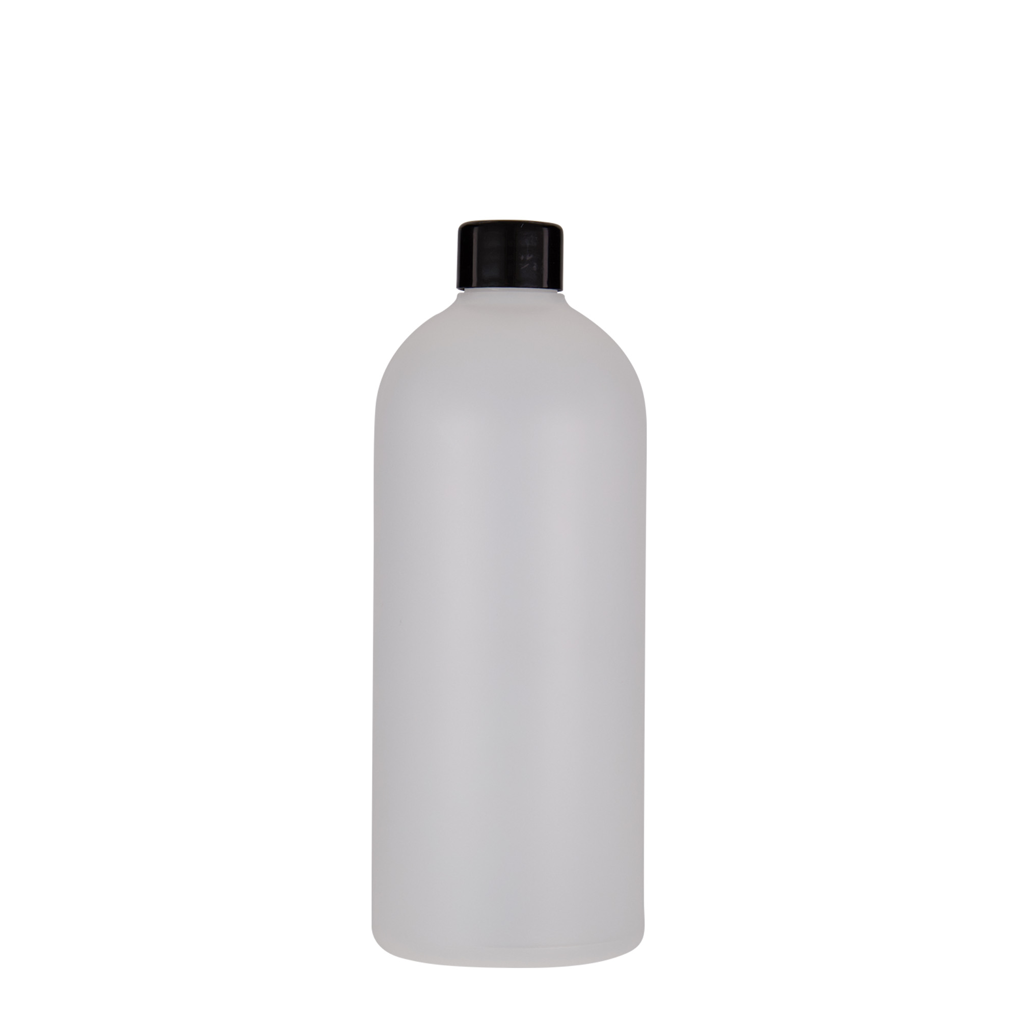 Flacon din plastic de 500 ml „Tuffy”, HDPE, natural, gura: 24/410 Flacon din plastic de 500 ml „Tuffy”, HDPE, natural, gura: 24/410