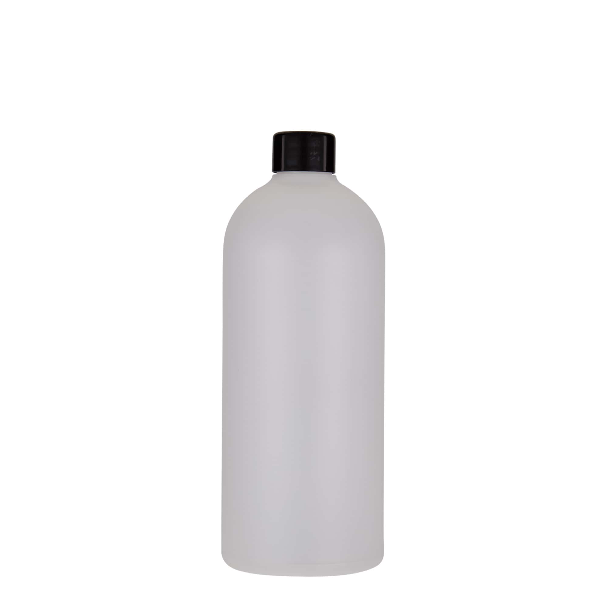 Flacon din plastic de 500 ml „Tuffy”, HDPE, natural, gura: 24/410