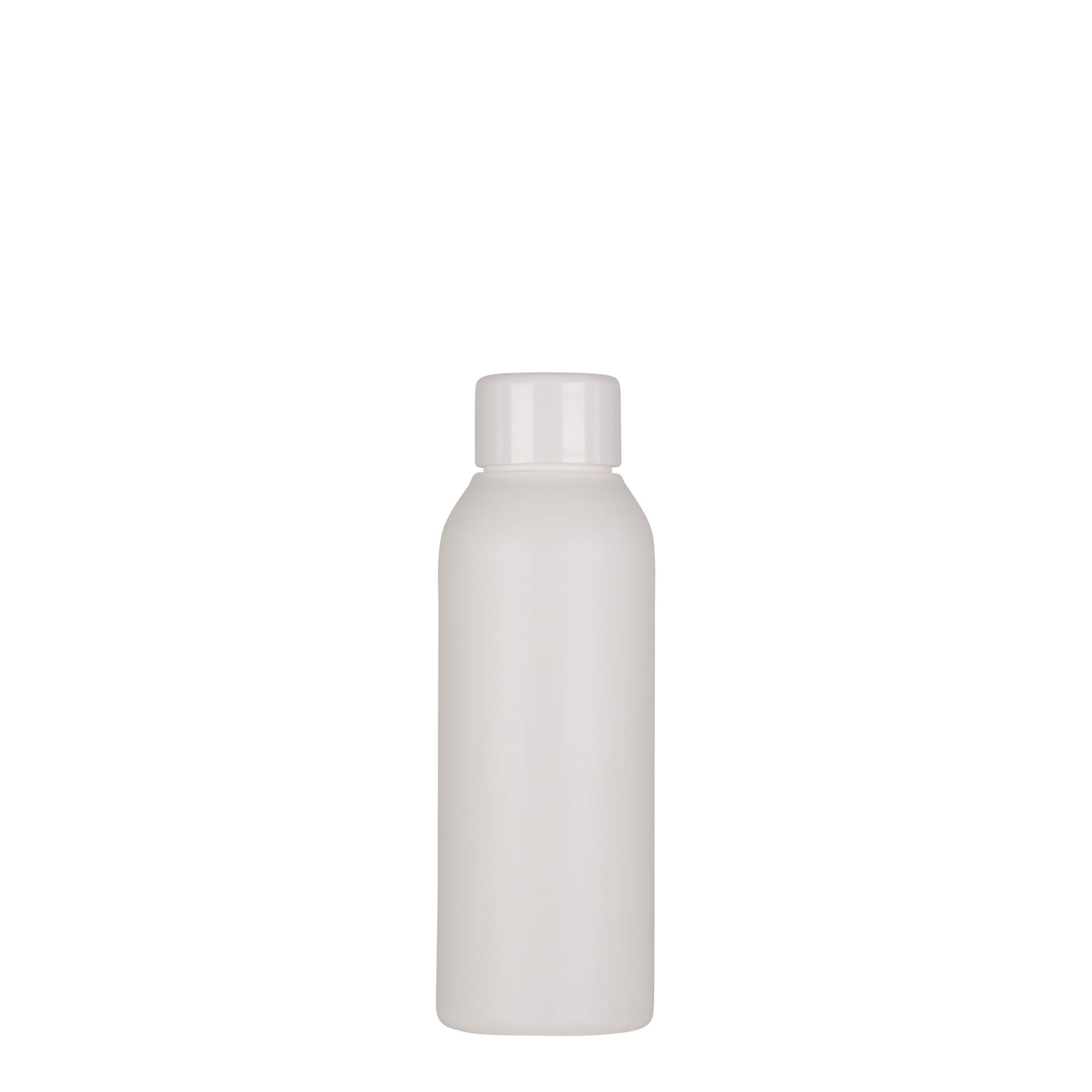 Flacon din plastic 100 ml „Tuffy”, HDPE, alb, gura: 24/410