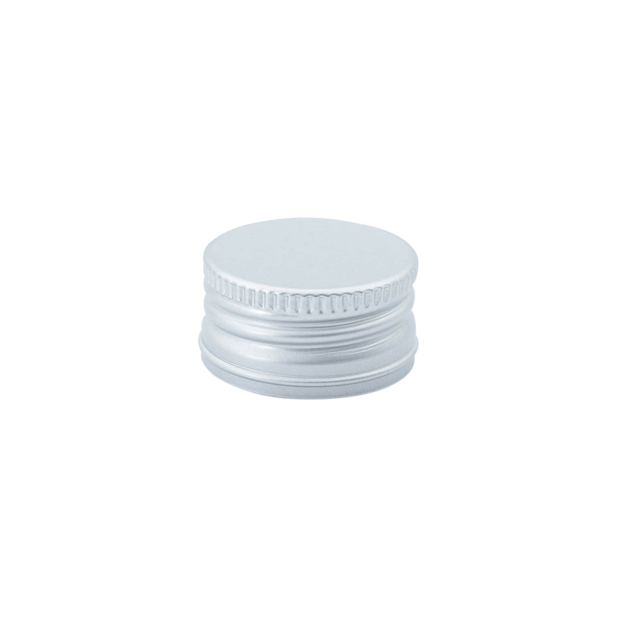 Capac cu filet, metal, argintiu, pentru deschidere: PP 31,5