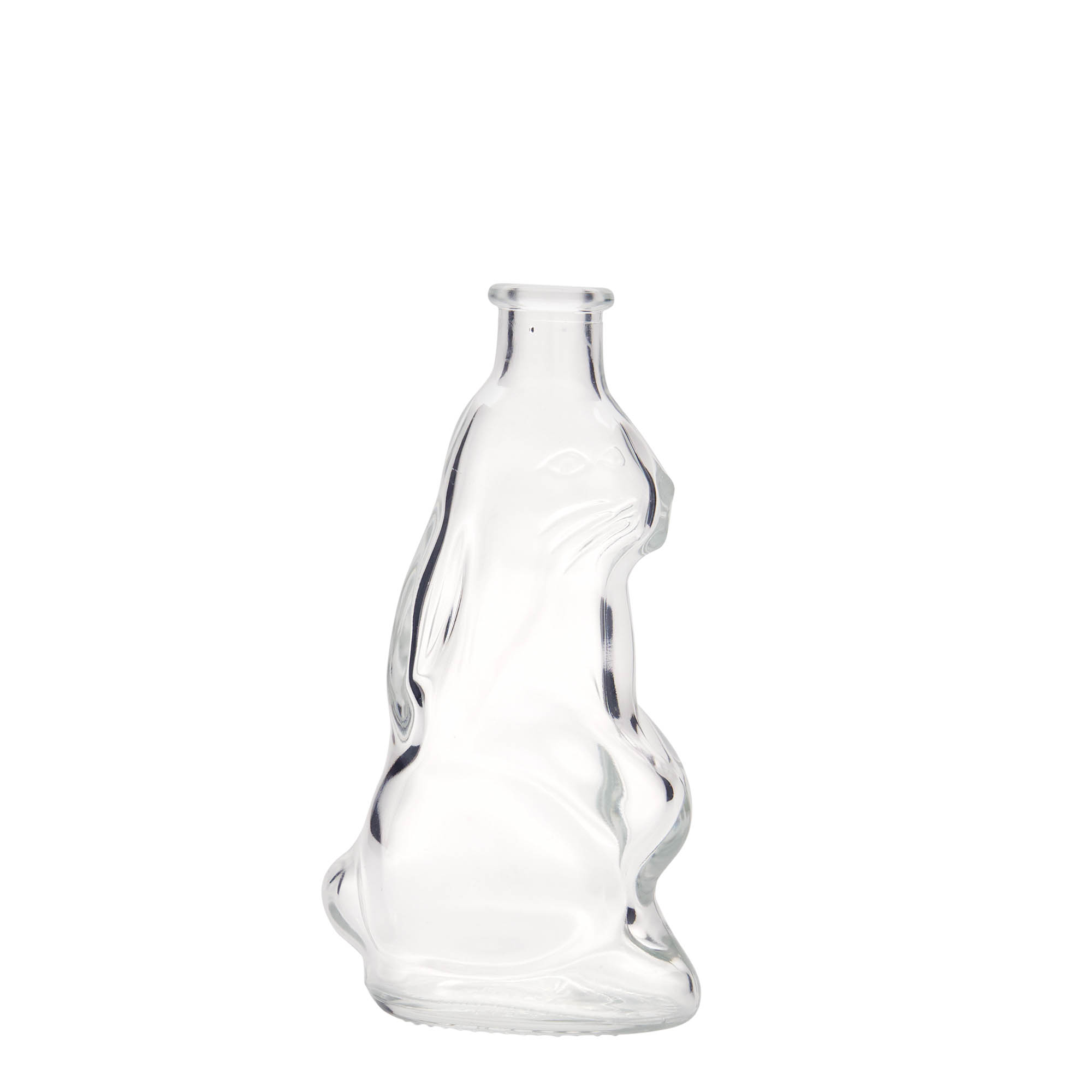 Sticlă de sticlă de 200 ml „Iepure”, gura: dop de plută