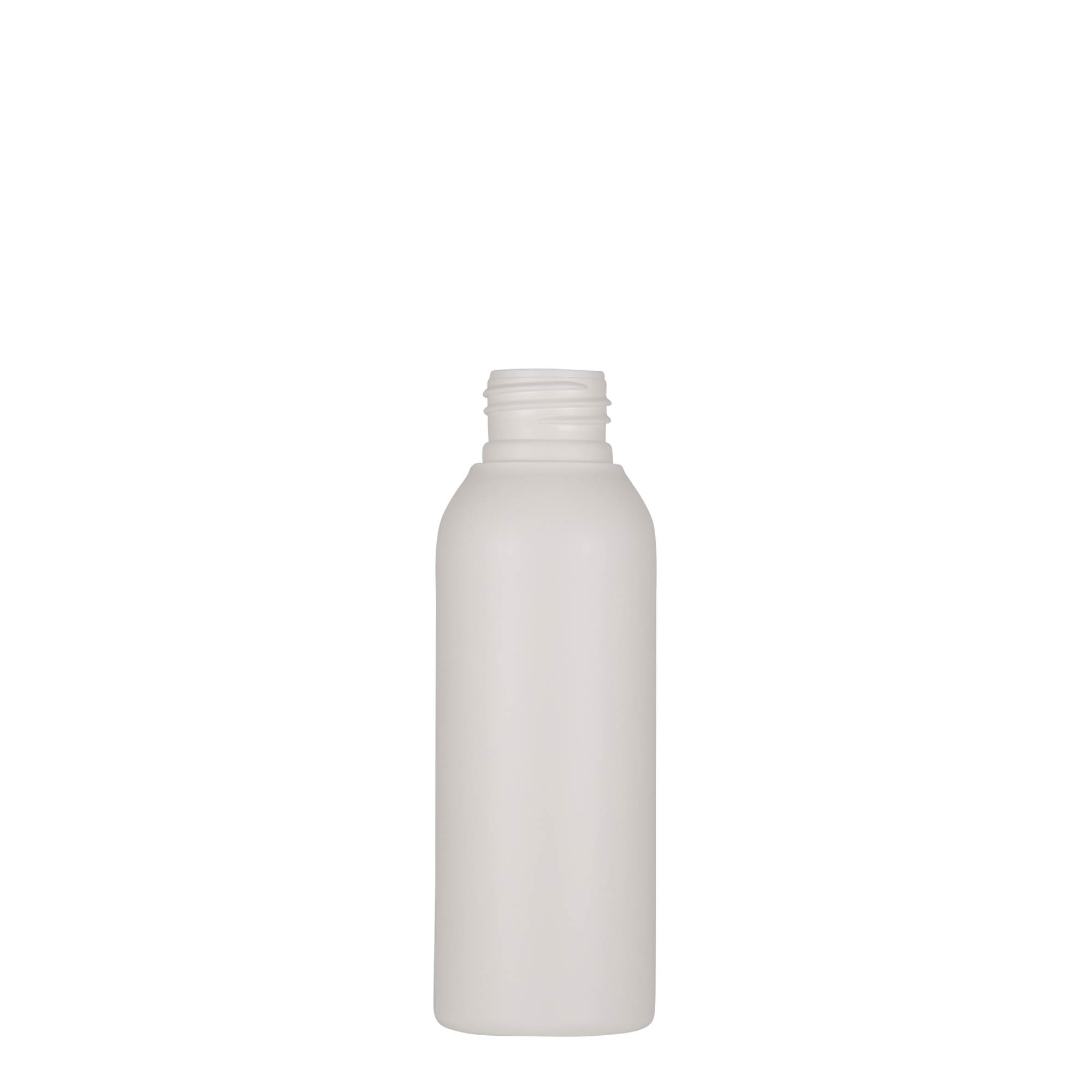 Flacon din plastic 100 ml „Tuffy”, HDPE, alb, gura: 24/410 Flacon din plastic 100 ml „Tuffy”, HDPE, alb, gura: 24/410