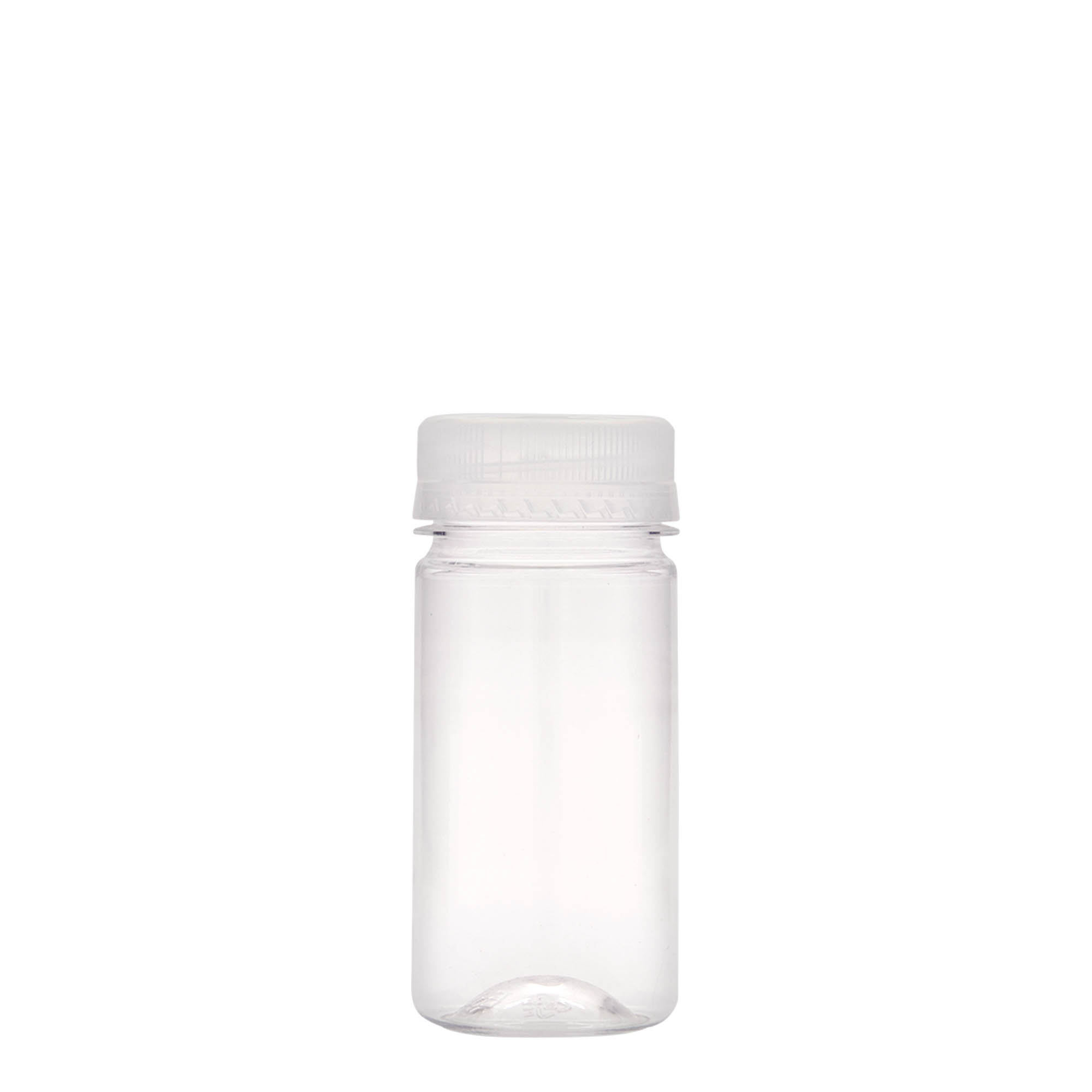 Sticlă PET de 100 ml „Everytime”, plastic, gât: 38 mm Sticlă PET de 100 ml „Everytime”, plastic, gât: 38 mm
