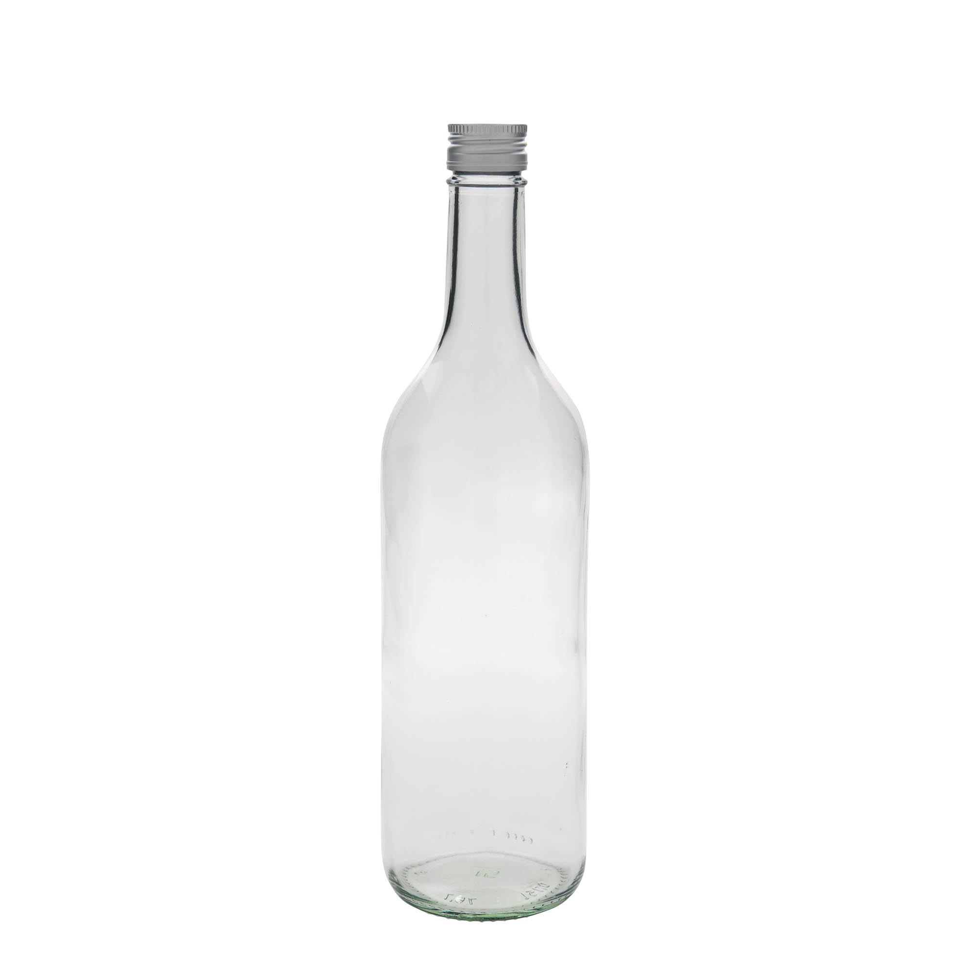 Sticlă de sticlă de 750 ml „Bordeaux”, gura: PP 28 Sticlă de sticlă de 750 ml „Bordeaux”, gura: PP 28