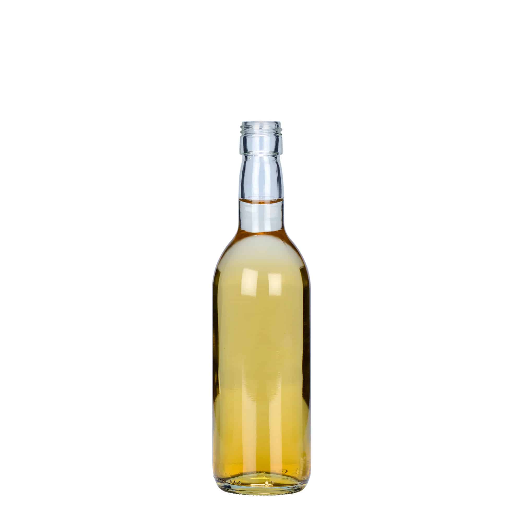 Sticlă de 187 ml din sticlă „Bordeaux Airline”, gura: PP 22
