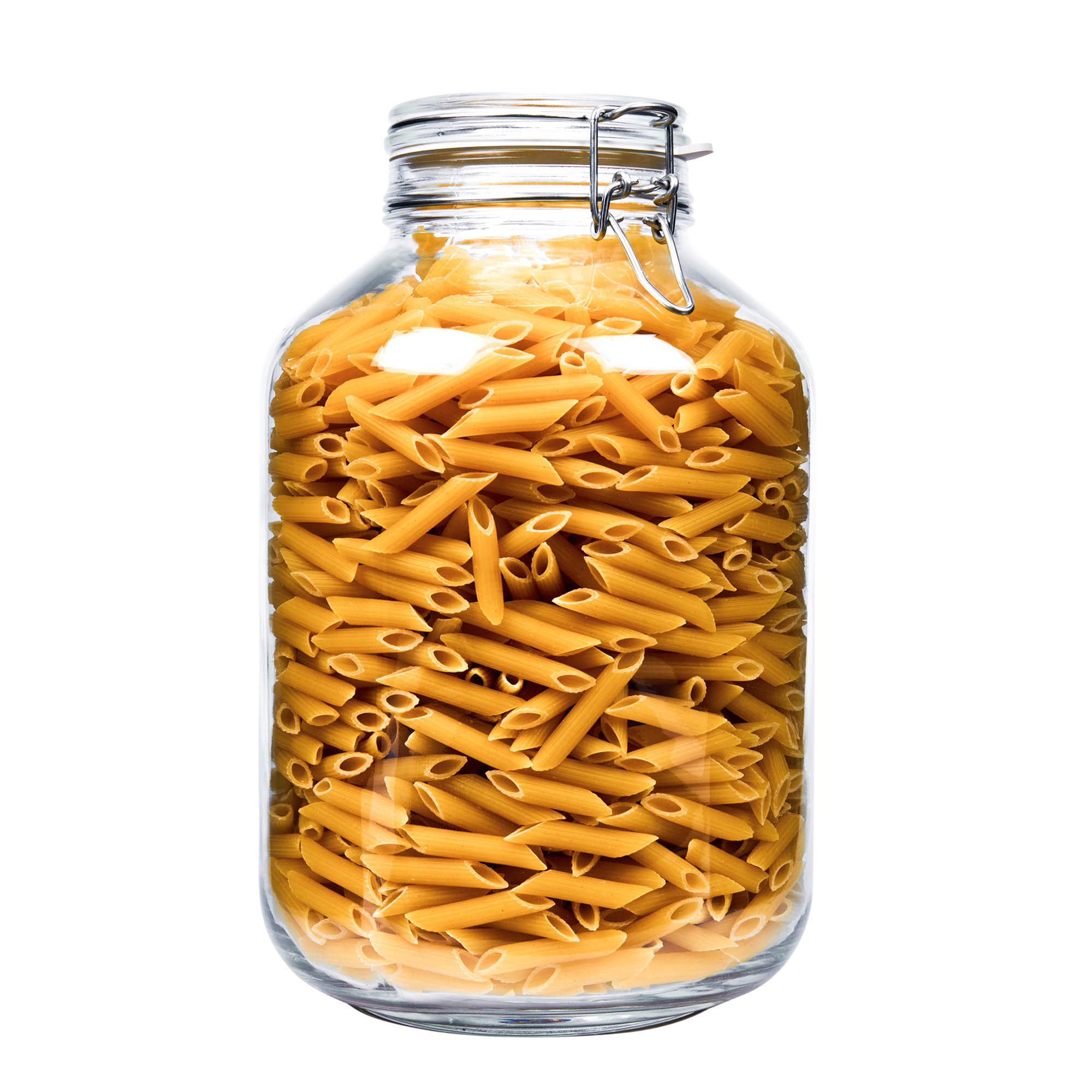 5.000 ml borcan cu clemă metalică 'Fido', gura: închidere cu clemă metalică