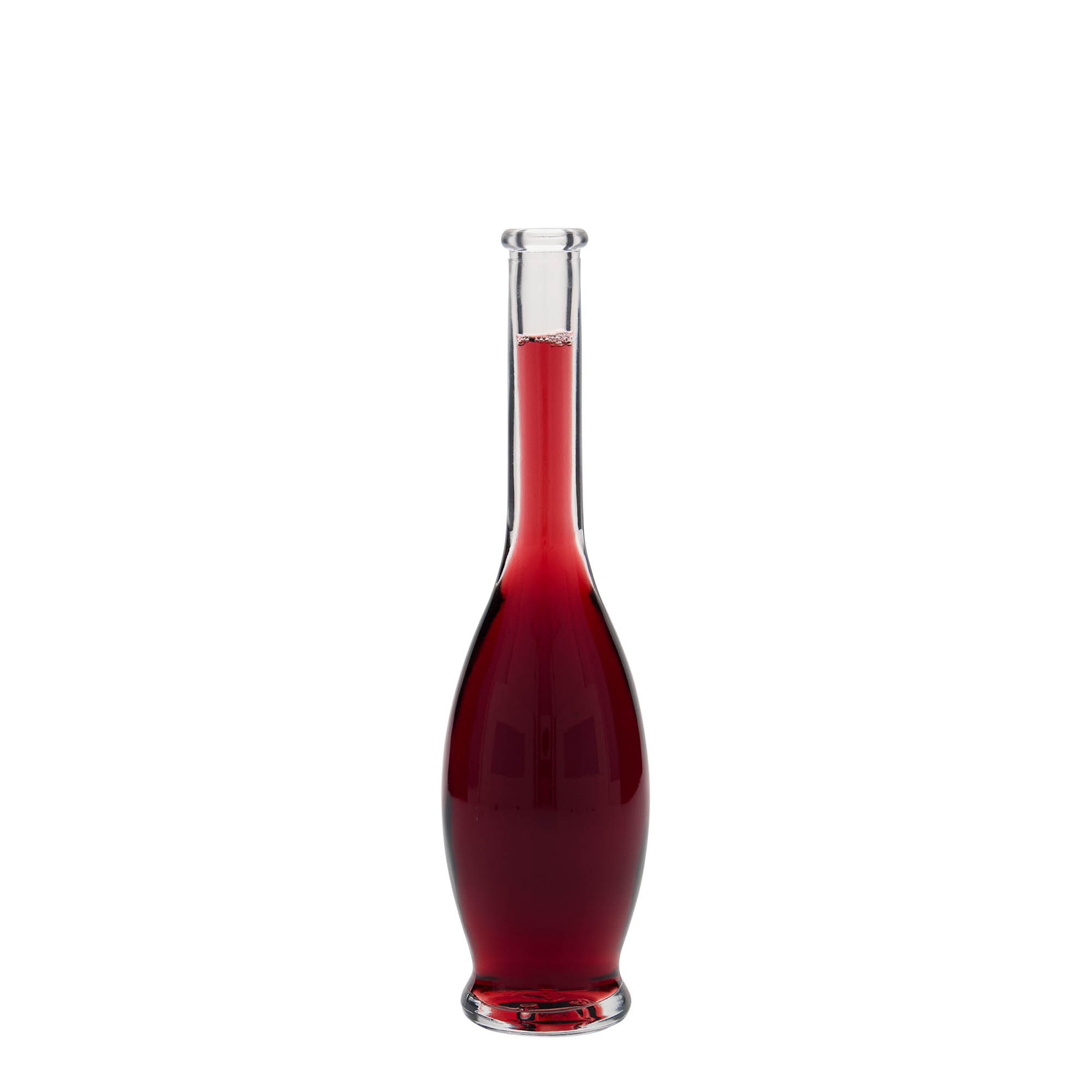 Sticlă de sticlă de 100 ml „Gina”, deschidere: dop de plută Sticlă de sticlă de 100 ml „Gina”, deschidere: dop de plută