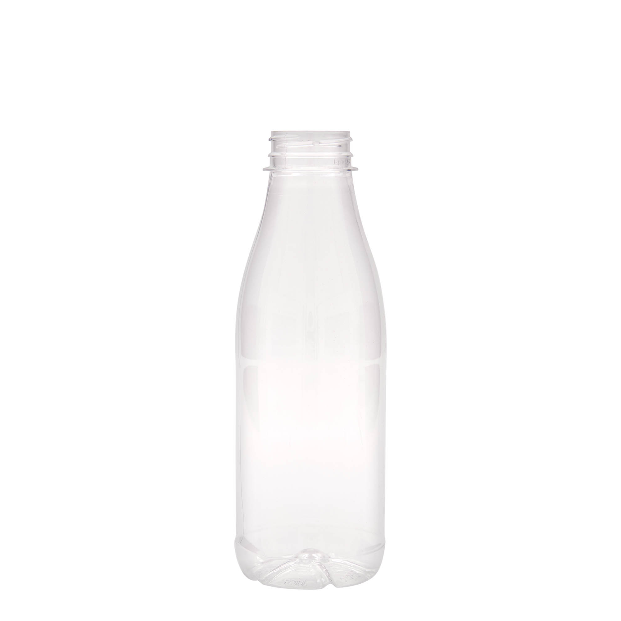 Sticlă PET de 500 ml „Lapte și suc”, plastic, gura sticlei: 38 mm Sticlă PET de 500 ml „Lapte și suc”, plastic, gura sticlei: 38 mm