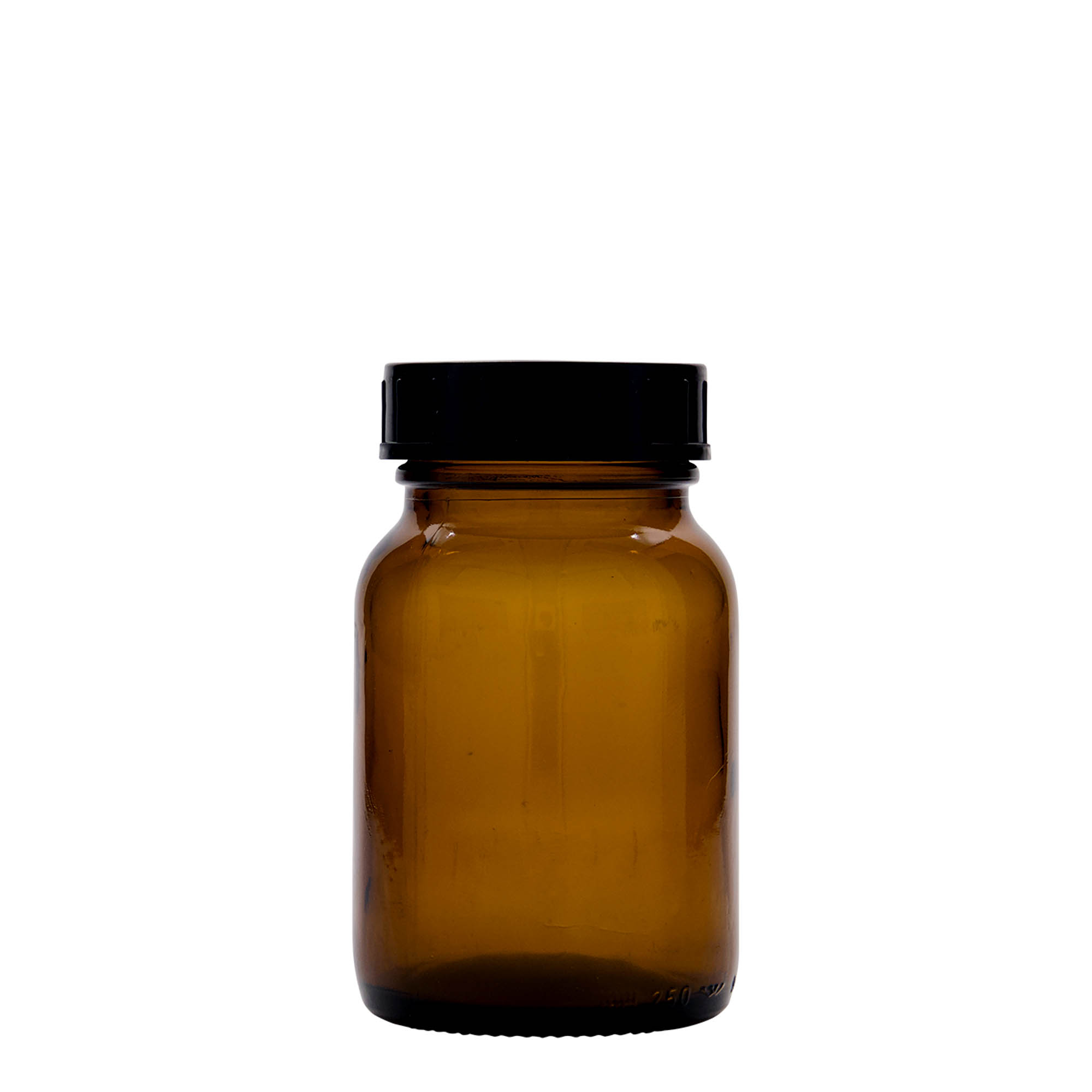 250 ml borcan cu gât larg, maro, deschidere: DIN 55 250 ml borcan cu gât larg, maro, deschidere: DIN 55