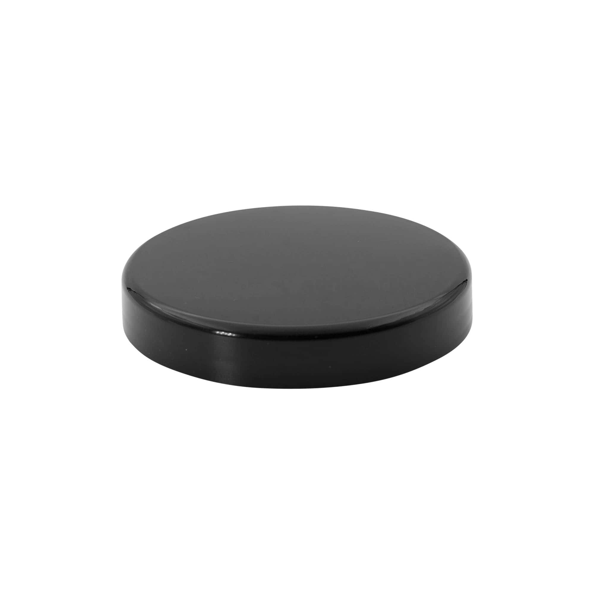 Capac cu filet, plastic PP, negru, pentru gura: 100/400