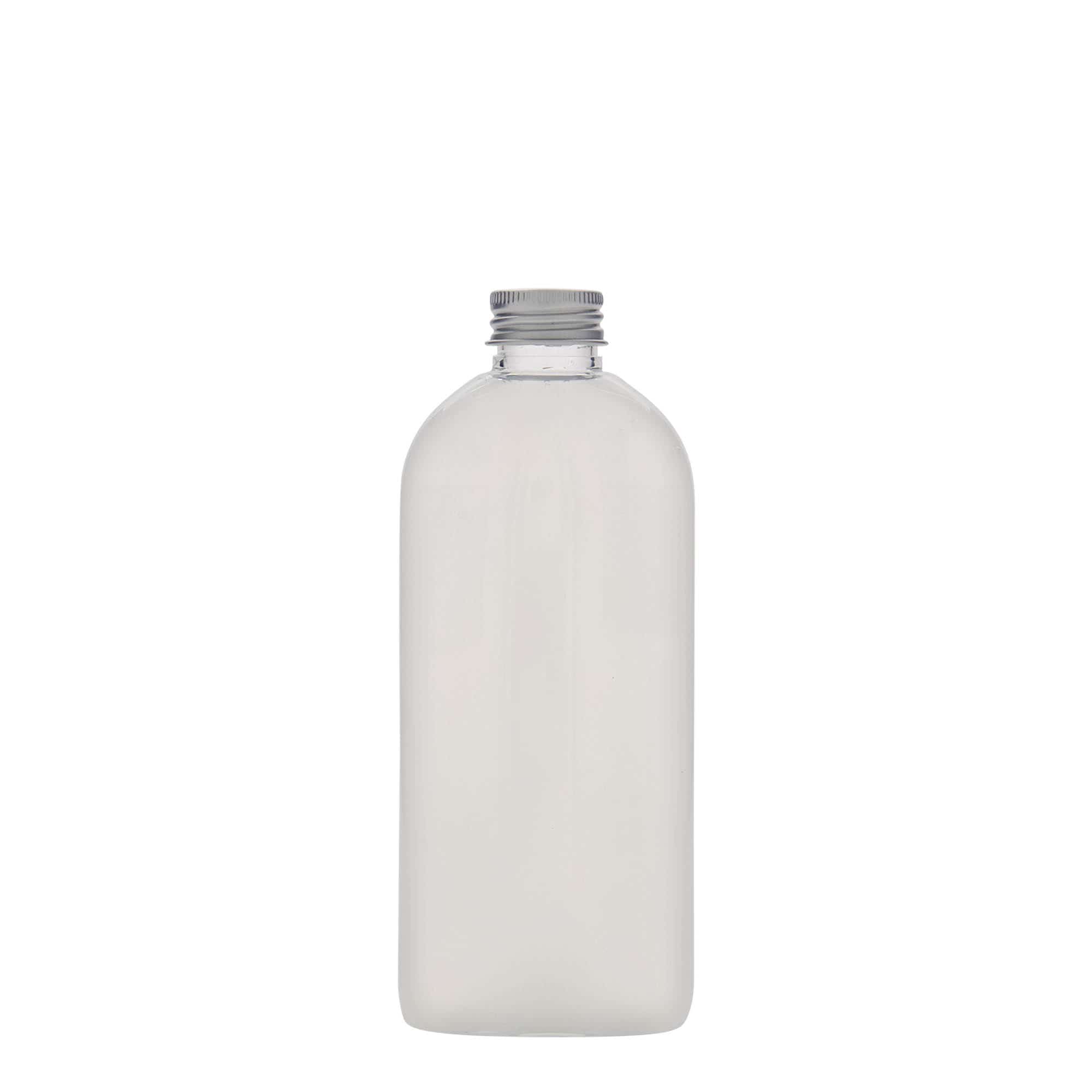 Sticlă PET de 250 ml „Iris”, ovală, plastic, gura: 24/410