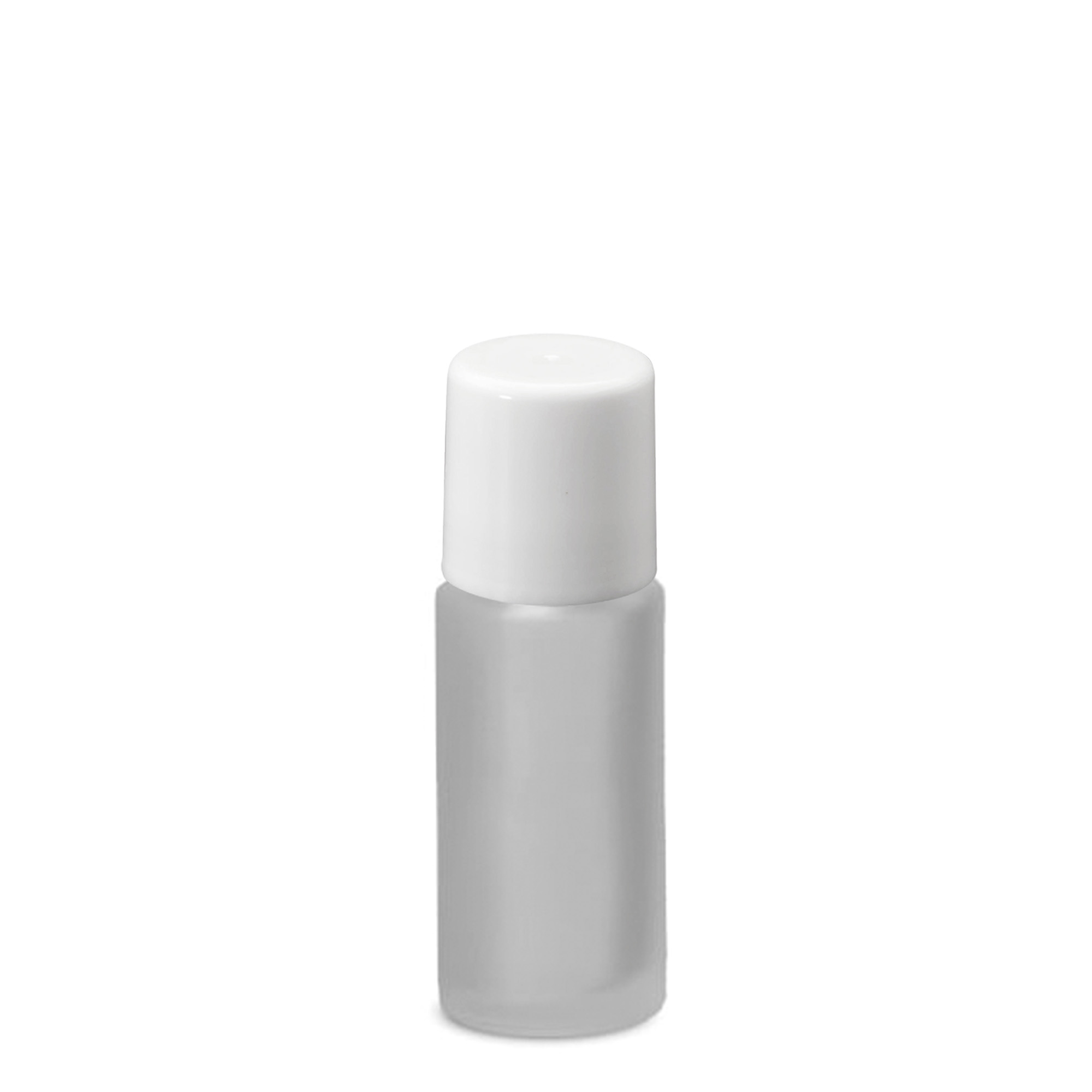 Sticlă roll-on de 50 ml, sticlă, mată, gura: capac cu filet Sticlă roll-on de 50 ml, sticlă, mată, gura: capac cu filet