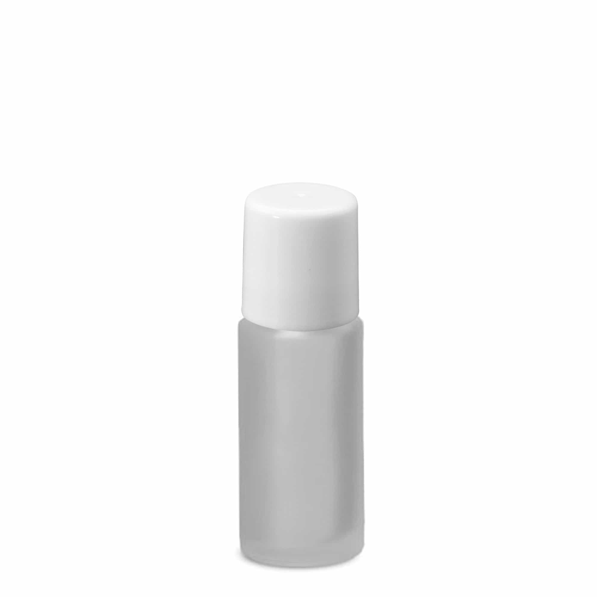 Sticlă roll-on de 50 ml, sticlă, mată, gura: capac cu filet