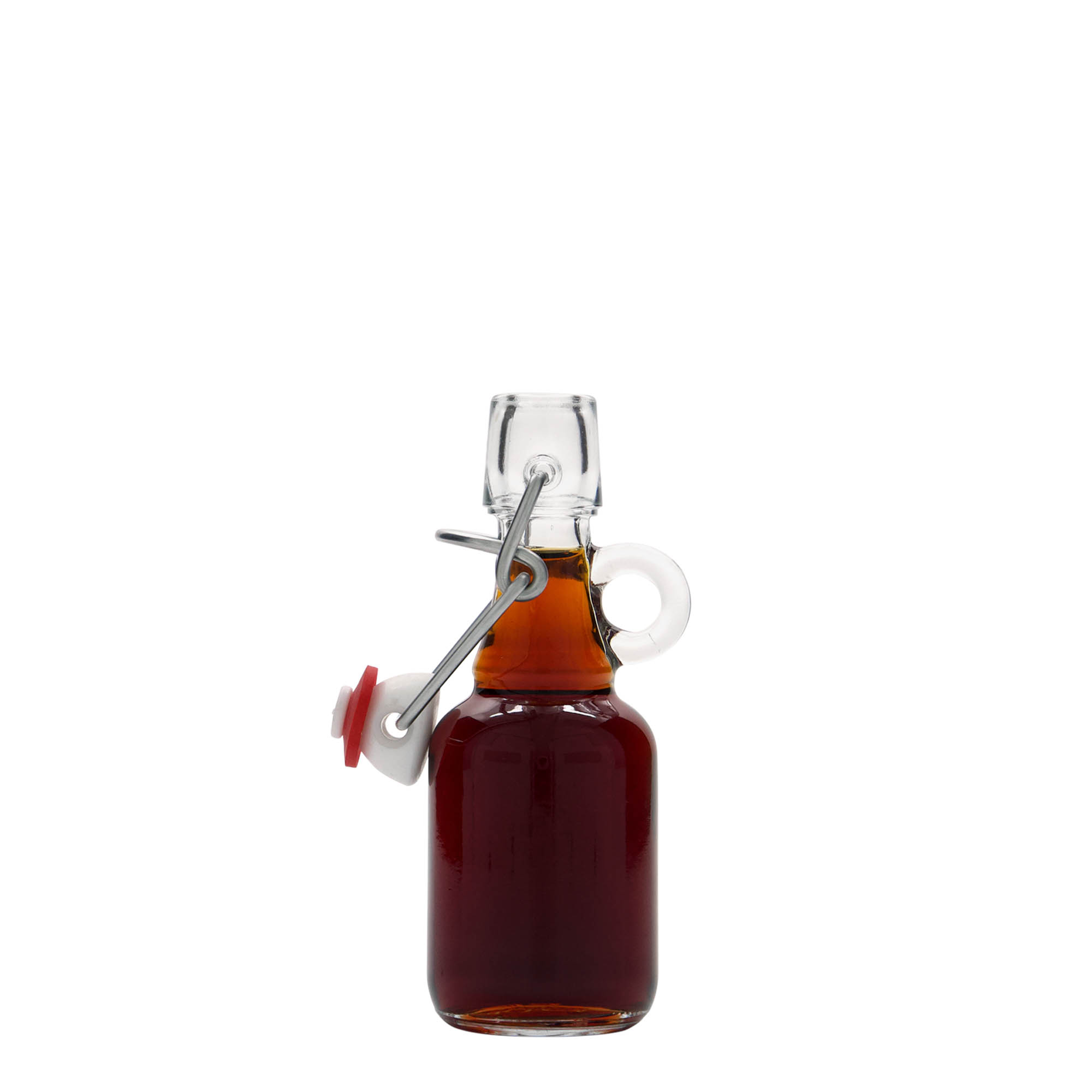 Sticlă de sticlă de 40 ml „Santos”, deschidere: capac cu balama Sticlă de sticlă de 40 ml „Santos”, deschidere: capac cu balama