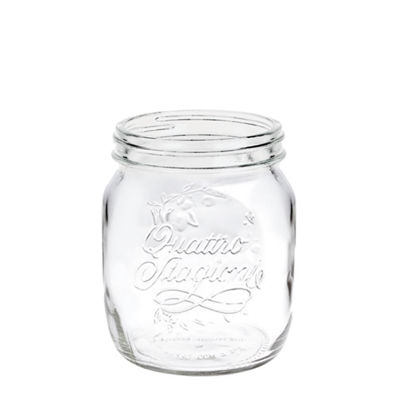 700 ml sticlă „Quattro Stagioni”, gură: capac cu filet