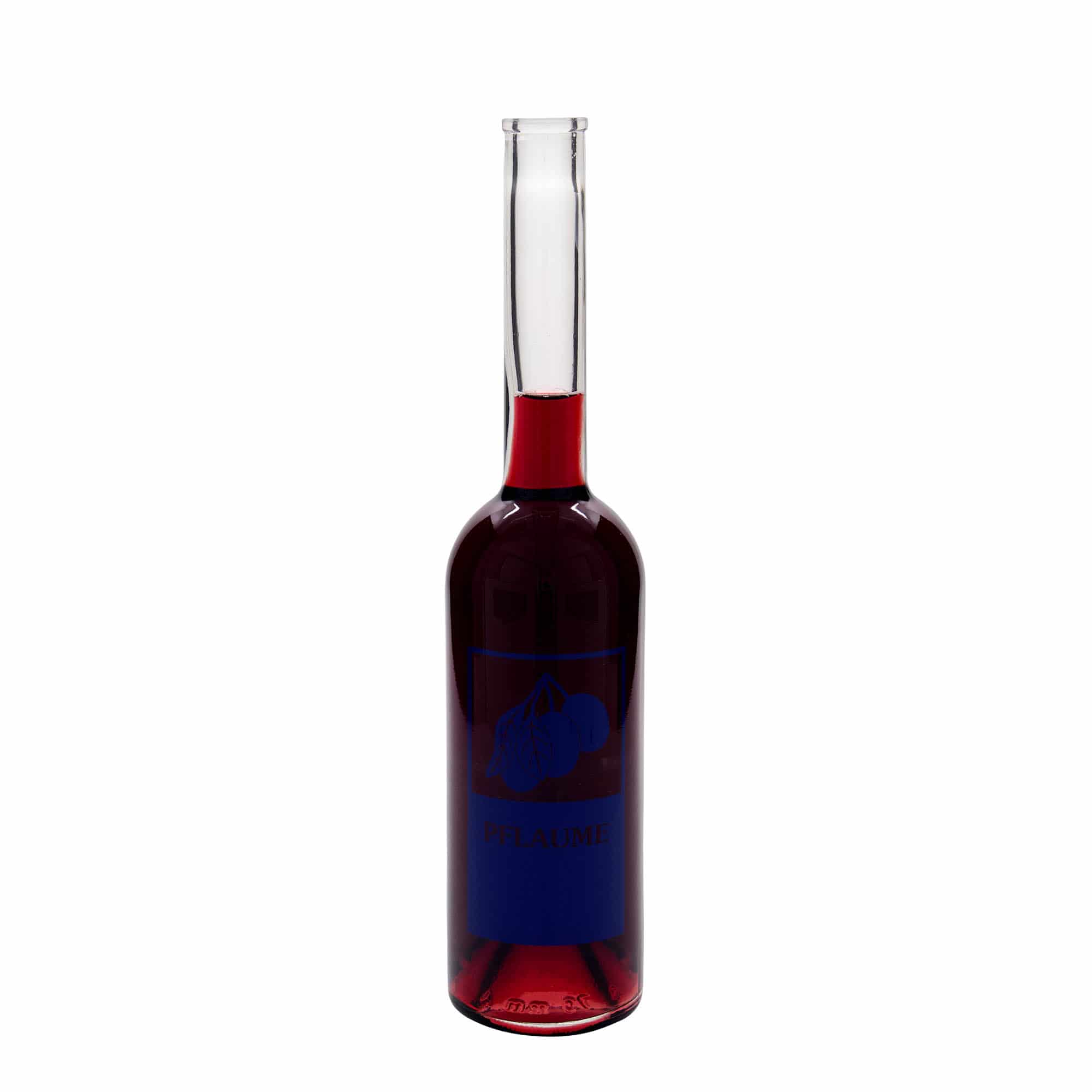 Sticlă de sticlă de 500 ml „Opera”, motiv: Prună, gura: dop