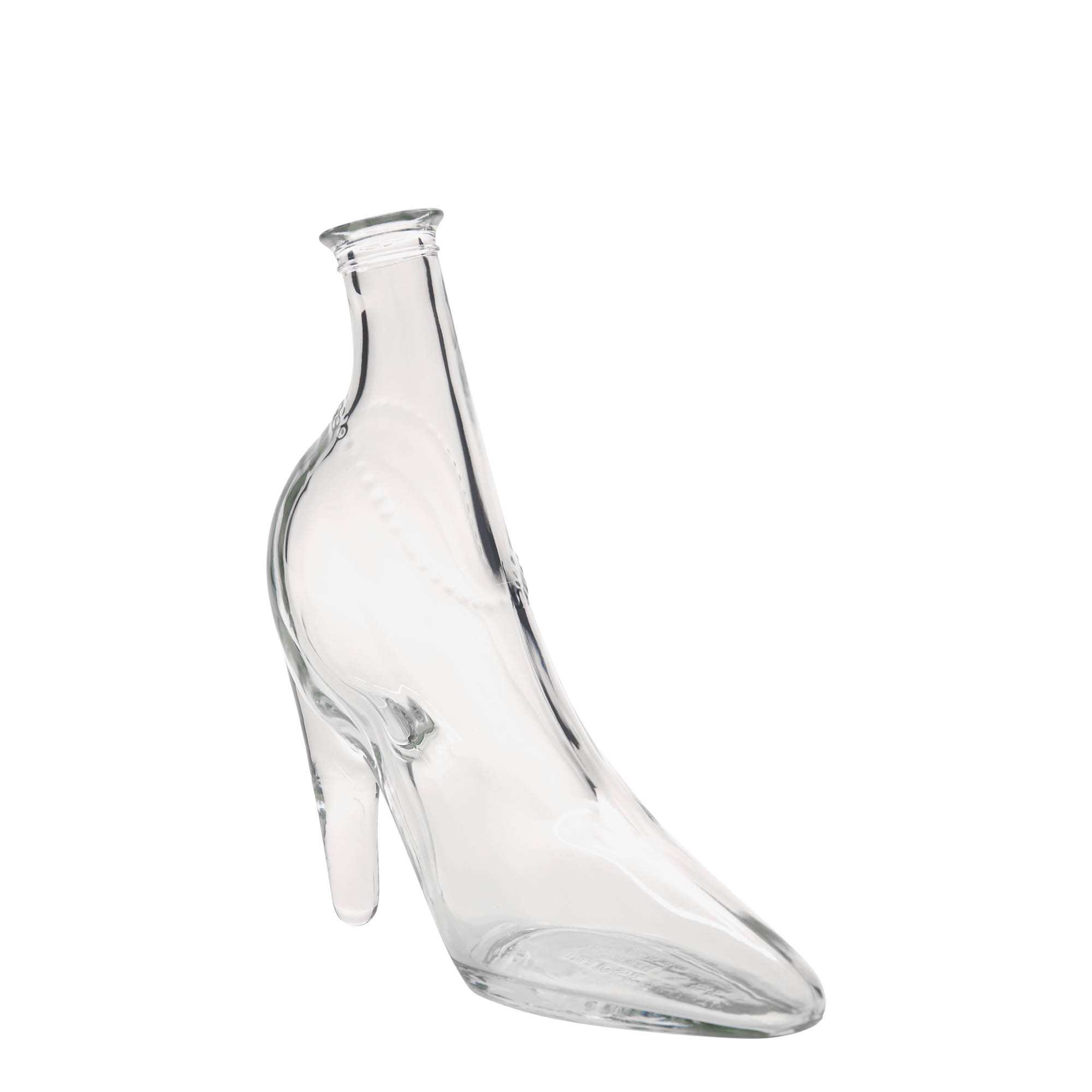 Sticlă de sticlă de 350 ml „Scarpa Elegante”, gura: dop de plută Sticlă de sticlă de 350 ml „Scarpa Elegante”, gura: dop de plută