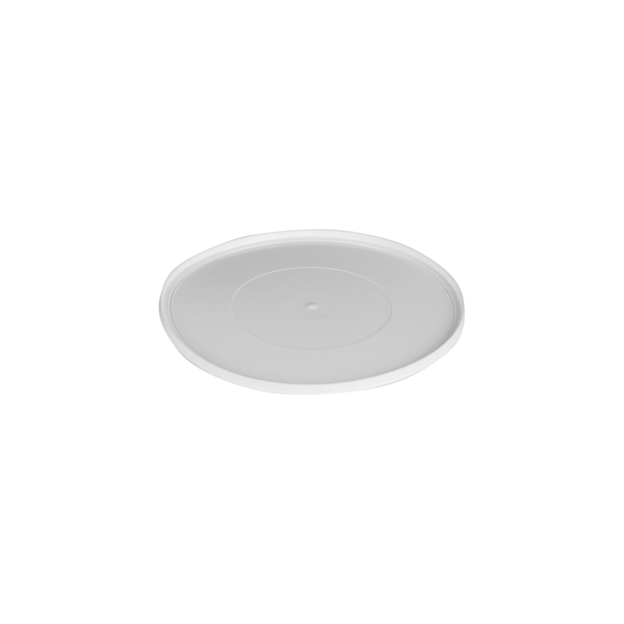 Disc de acoperire pentru 200 ml „Bianca”, plastic PP, alb Disc de acoperire pentru 200 ml „Bianca”, plastic PP, alb