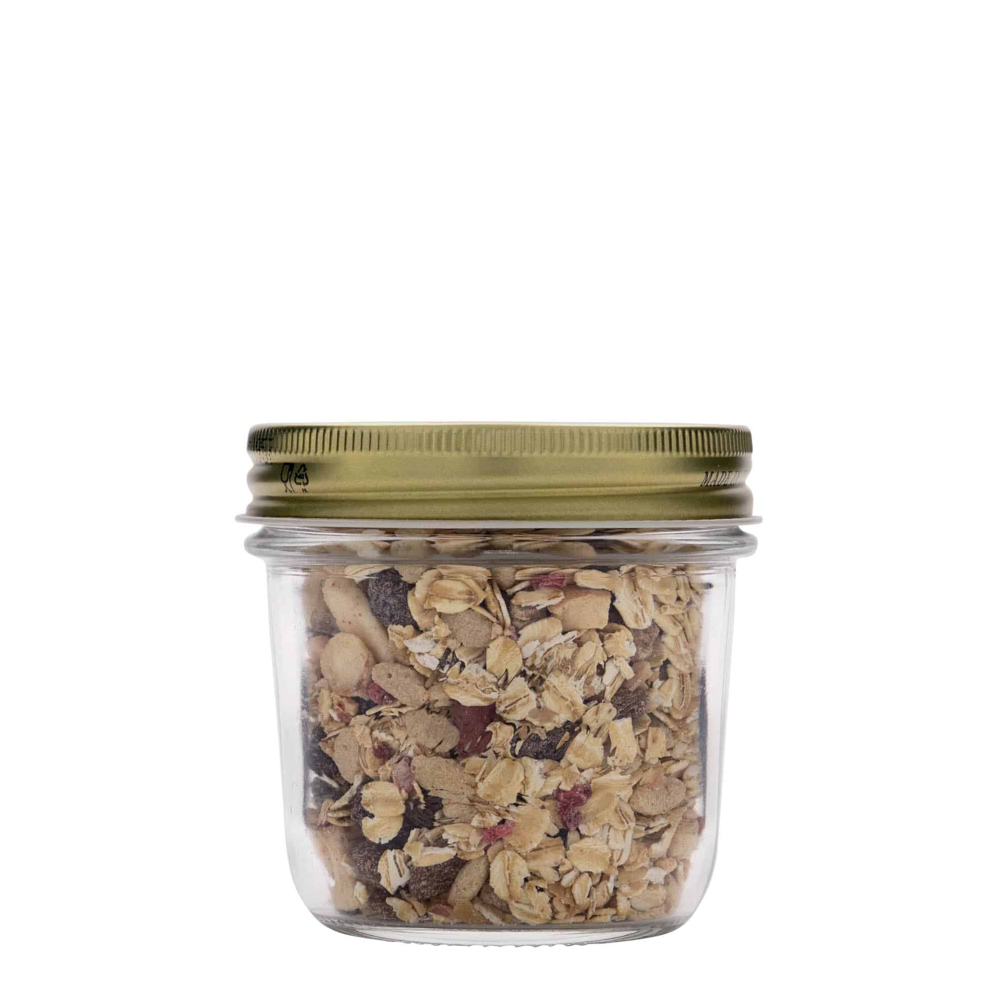 200 ml borcan cu gât drept „Quattro Stagioni”, deschidere: capac cu filet