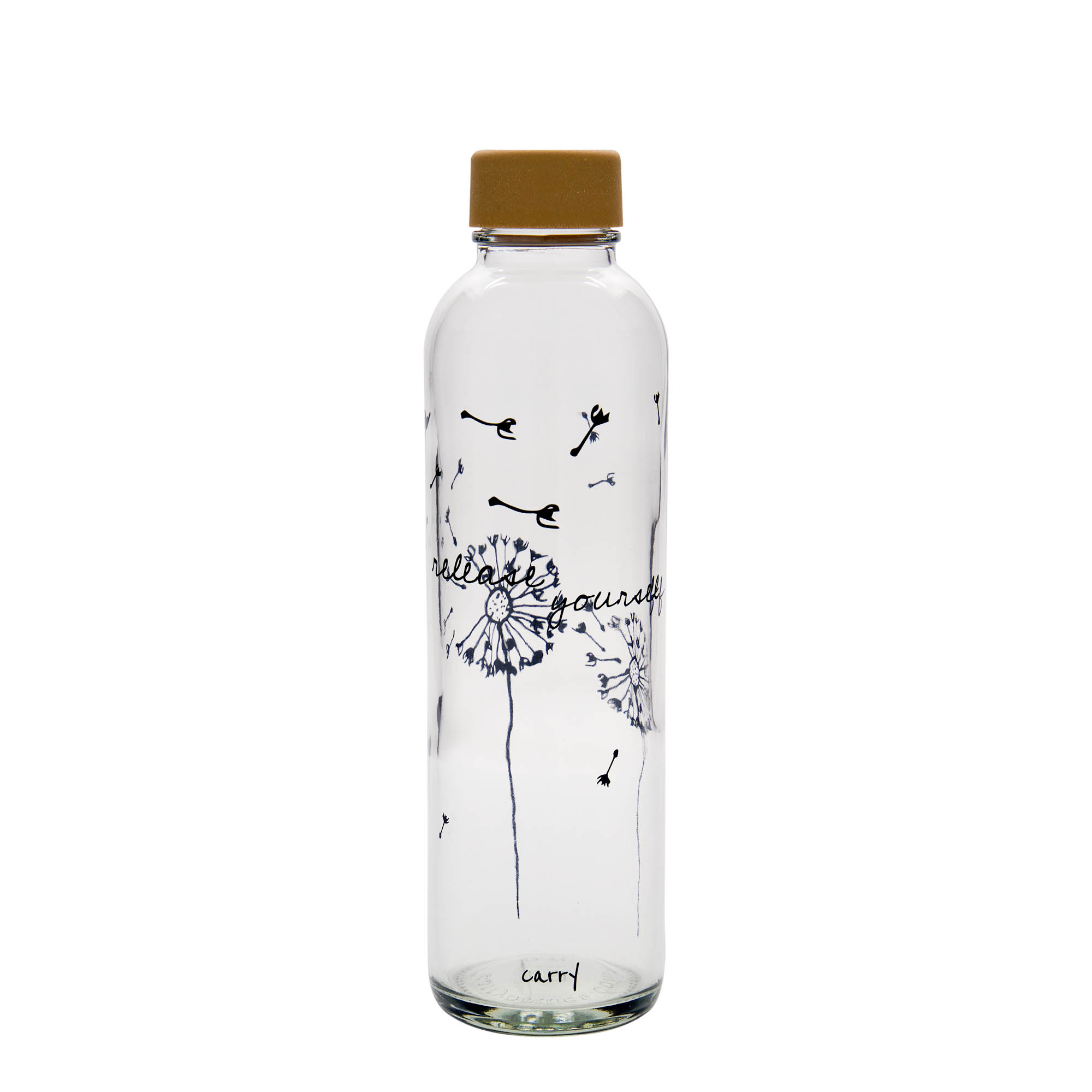 Sticlă de băut 700 ml CARRY Bottle, model: Eliberează-te, gura: capac cu filet