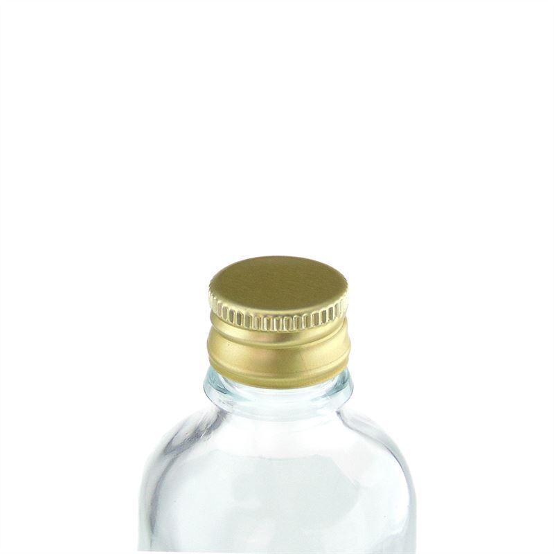 Capac cu filet, metal, auriu, pentru deschidere: PP 18