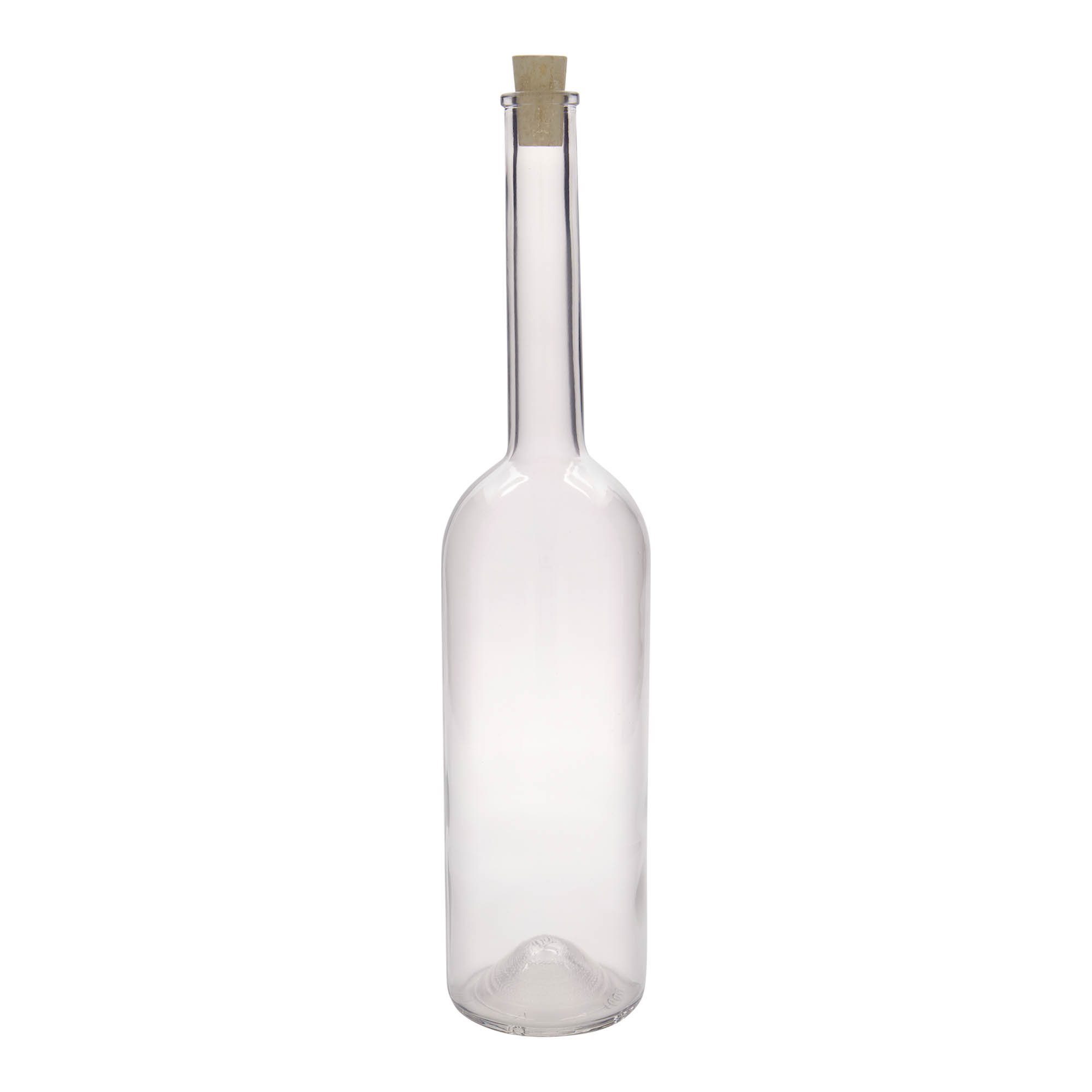 Sticlă de sticlă 1.000 ml 'Opera', gura: dop de plută Sticlă de sticlă 1.000 ml 'Opera', gura: dop de plută