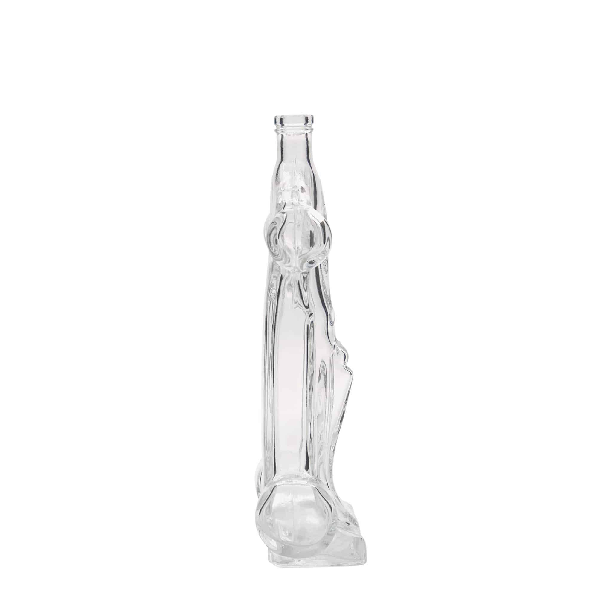 Sticlă de sticlă de 200 ml „Mașină de curse”, gura: dop
