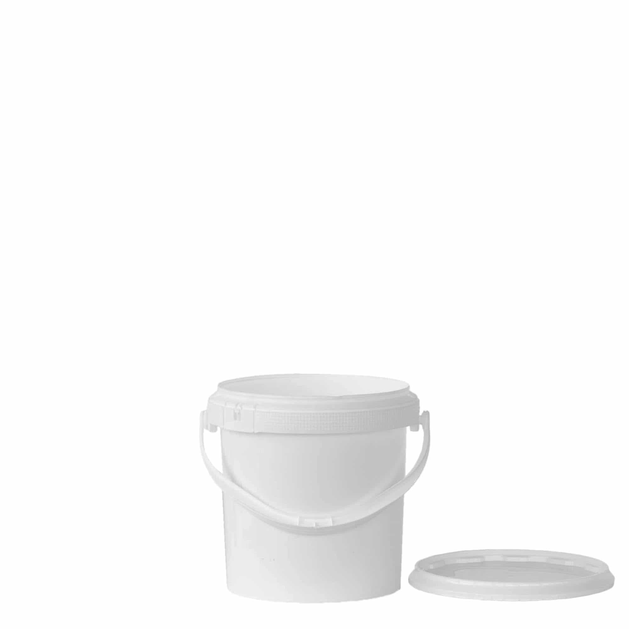 Găleată de 1,8 l, plastic PP, albă
