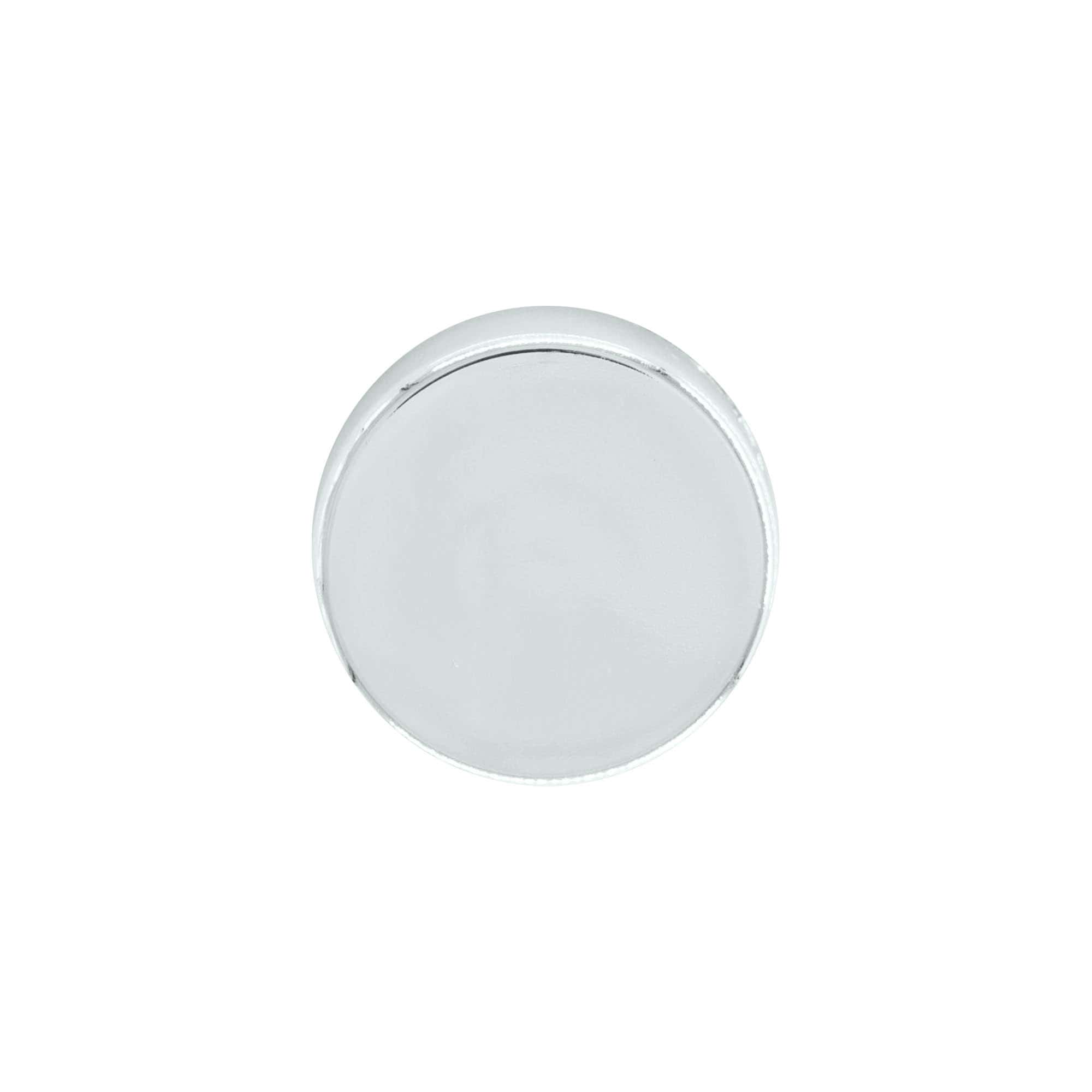 Capac cu filet, plastic ABS, argintiu, pentru gura: GPI 33/400