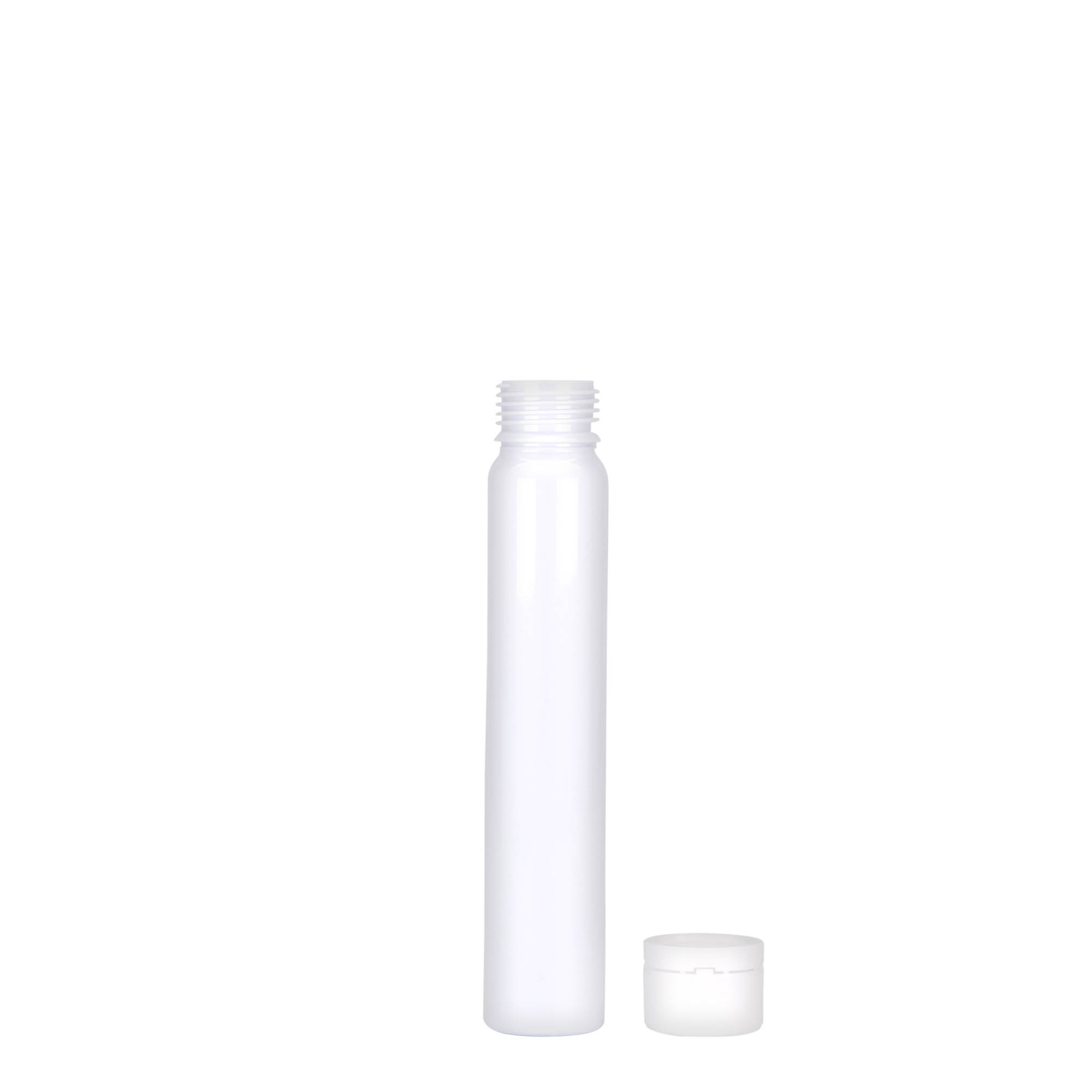 25 ml tuburi PET, plastic, alb, gura: capac cu filet 25 ml tuburi PET, plastic, alb, gura: capac cu filet