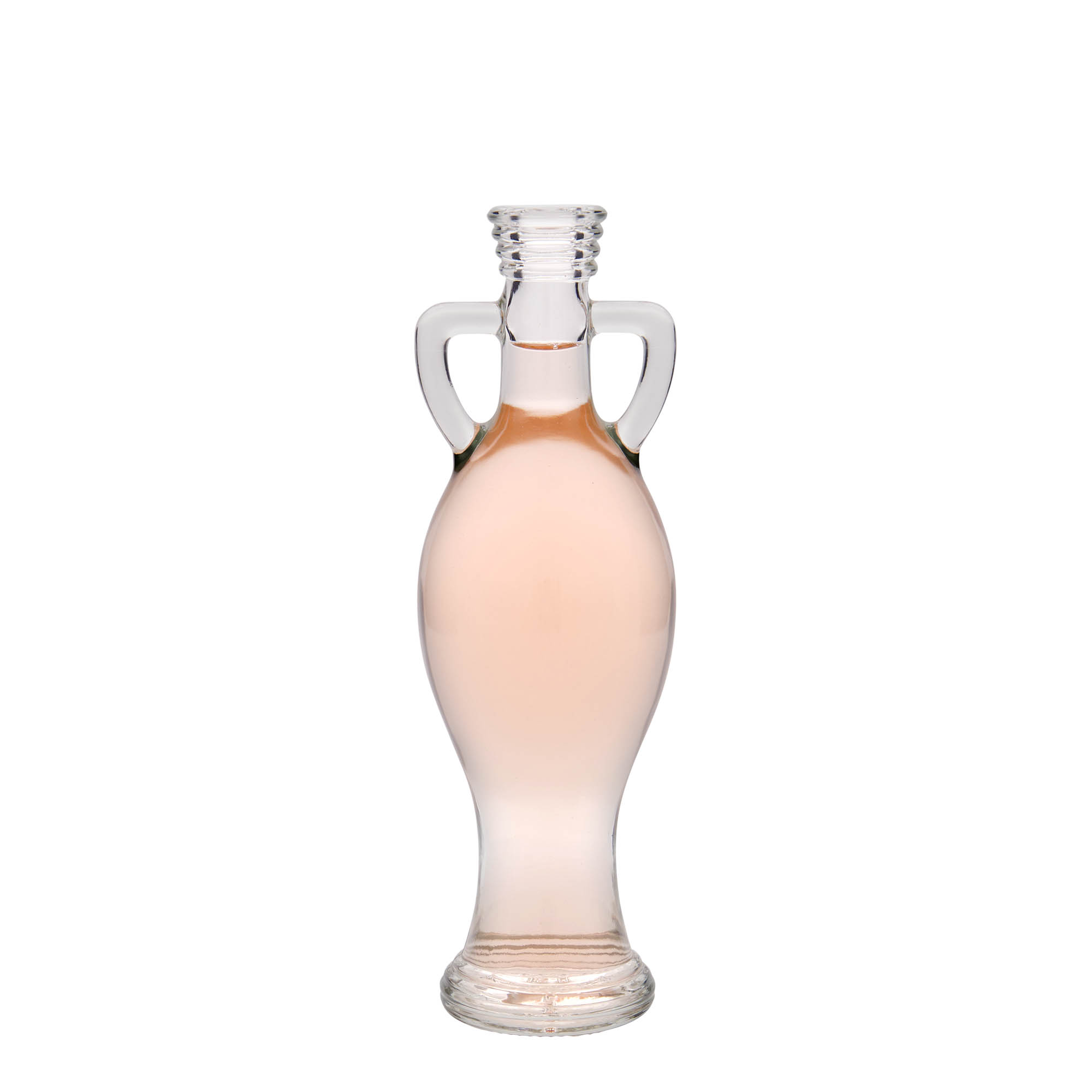 Sticlă de sticlă de 200 ml „Amforă”, gură: dop de plută