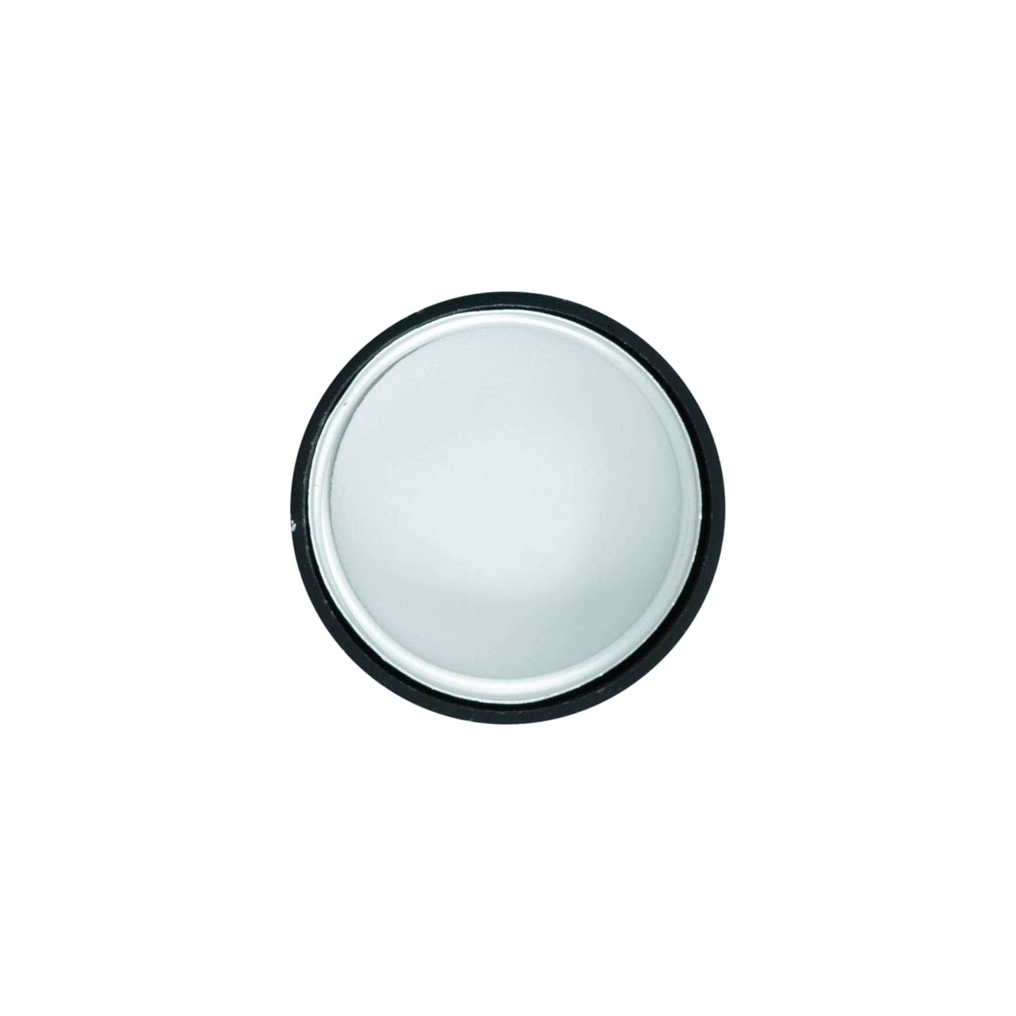 Capac cu filet, plastic ABS, argintiu, pentru gura: GPI 33/400