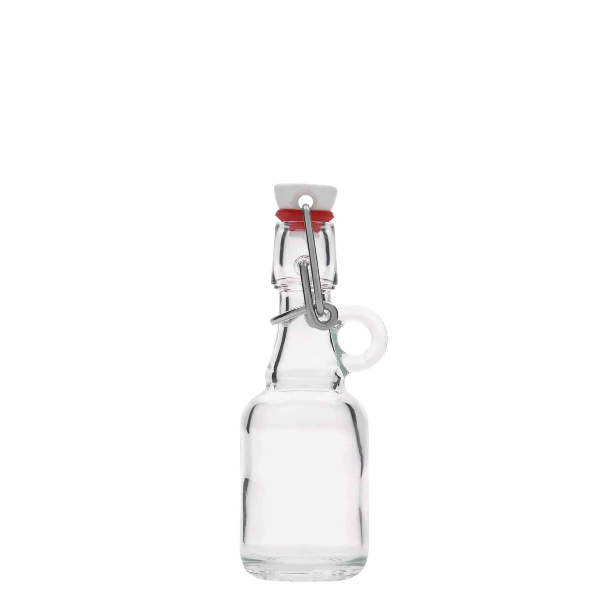 Sticlă de sticlă de 40 ml „Santos”, deschidere: capac cu balama