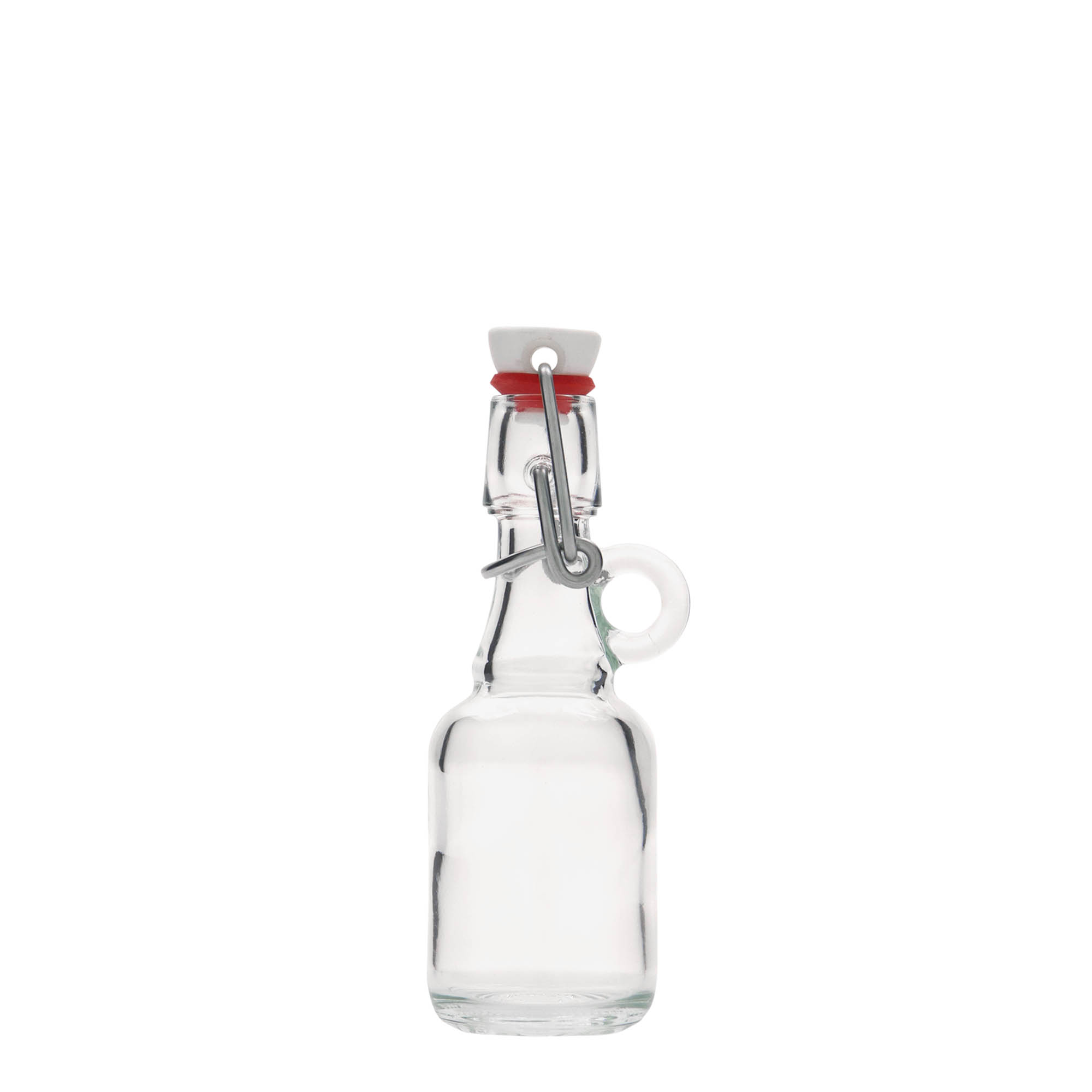 Sticlă de sticlă de 40 ml „Santos”, deschidere: capac cu balama Sticlă de sticlă de 40 ml „Santos”, deschidere: capac cu balama