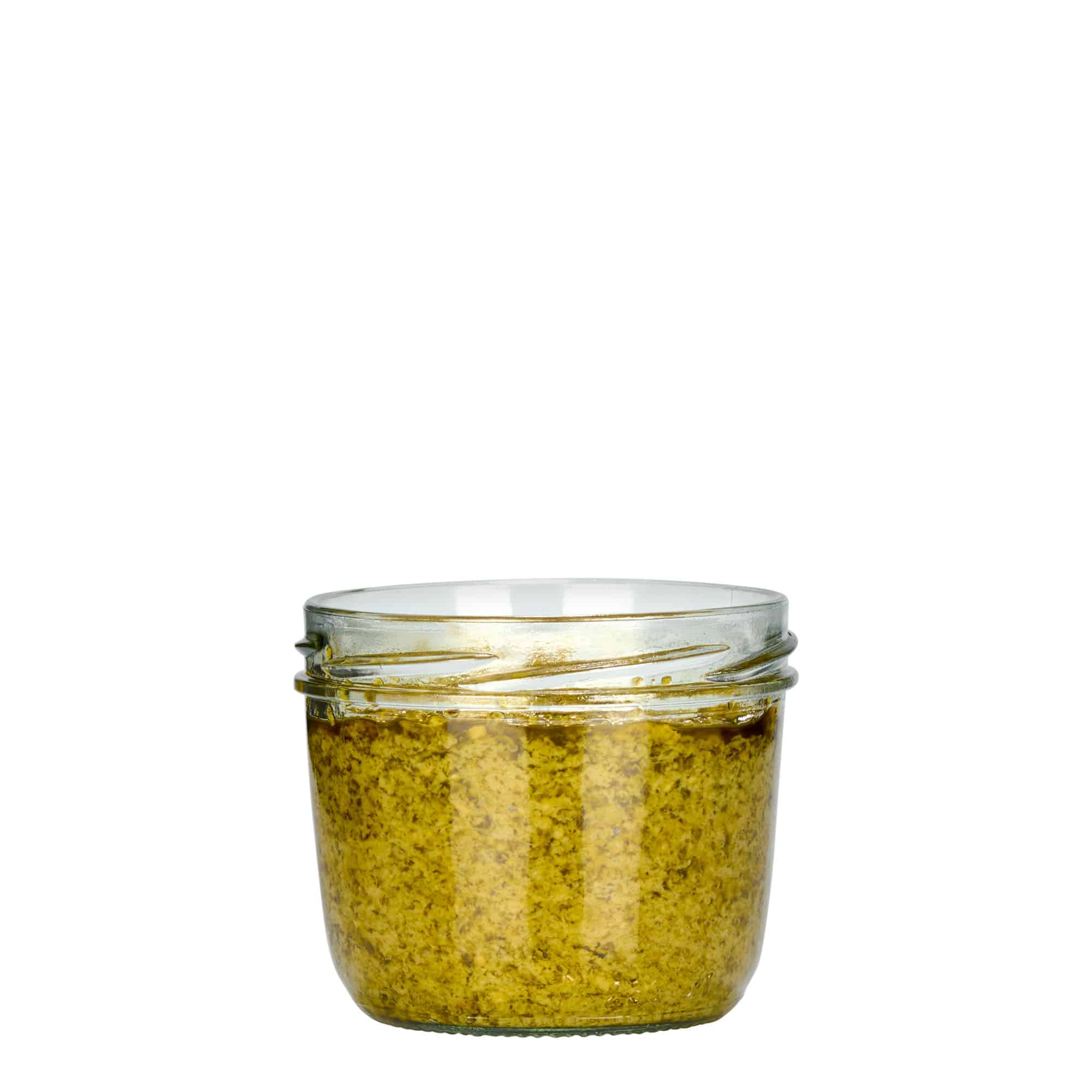 230 ml borcan conic cu gât, deschidere: Twist-Off (TO 82) 230 ml borcan conic cu gât, deschidere: Twist-Off (TO 82)