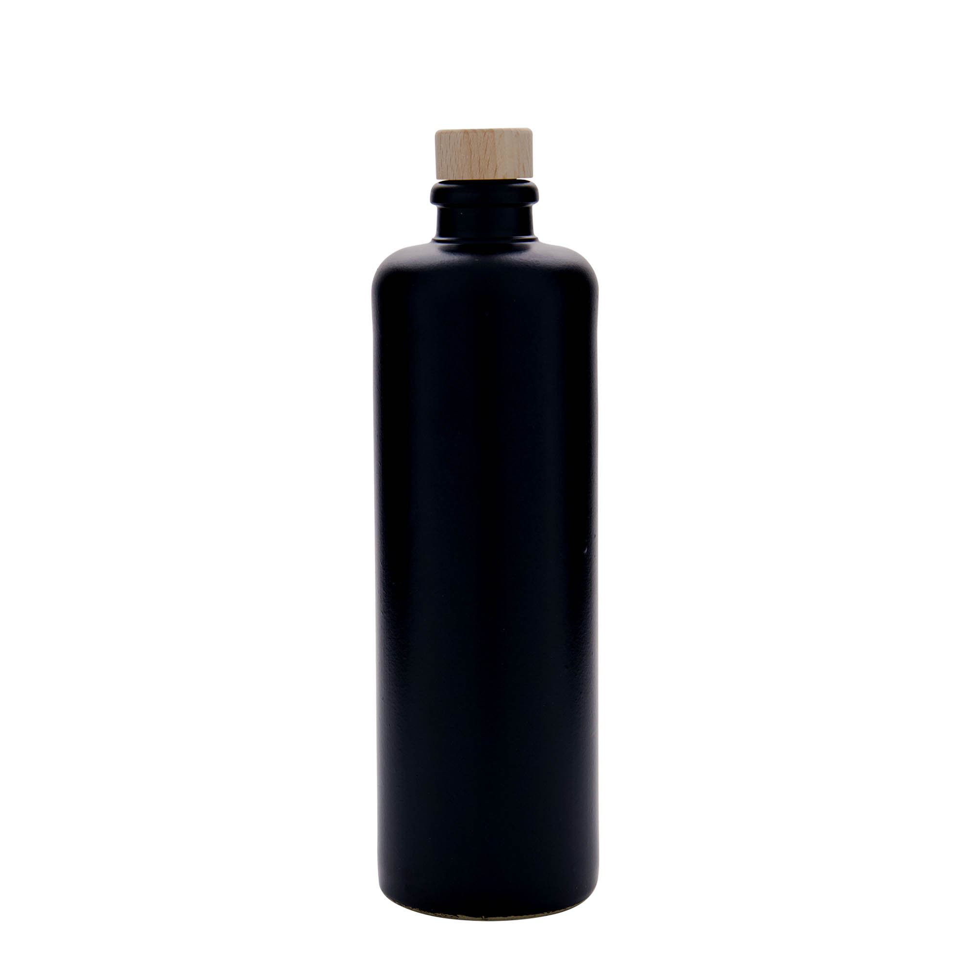 500 ml ulcior pentru lut, ceramică, negru, gură: plută 500 ml ulcior pentru lut, ceramică, negru, gură: plută