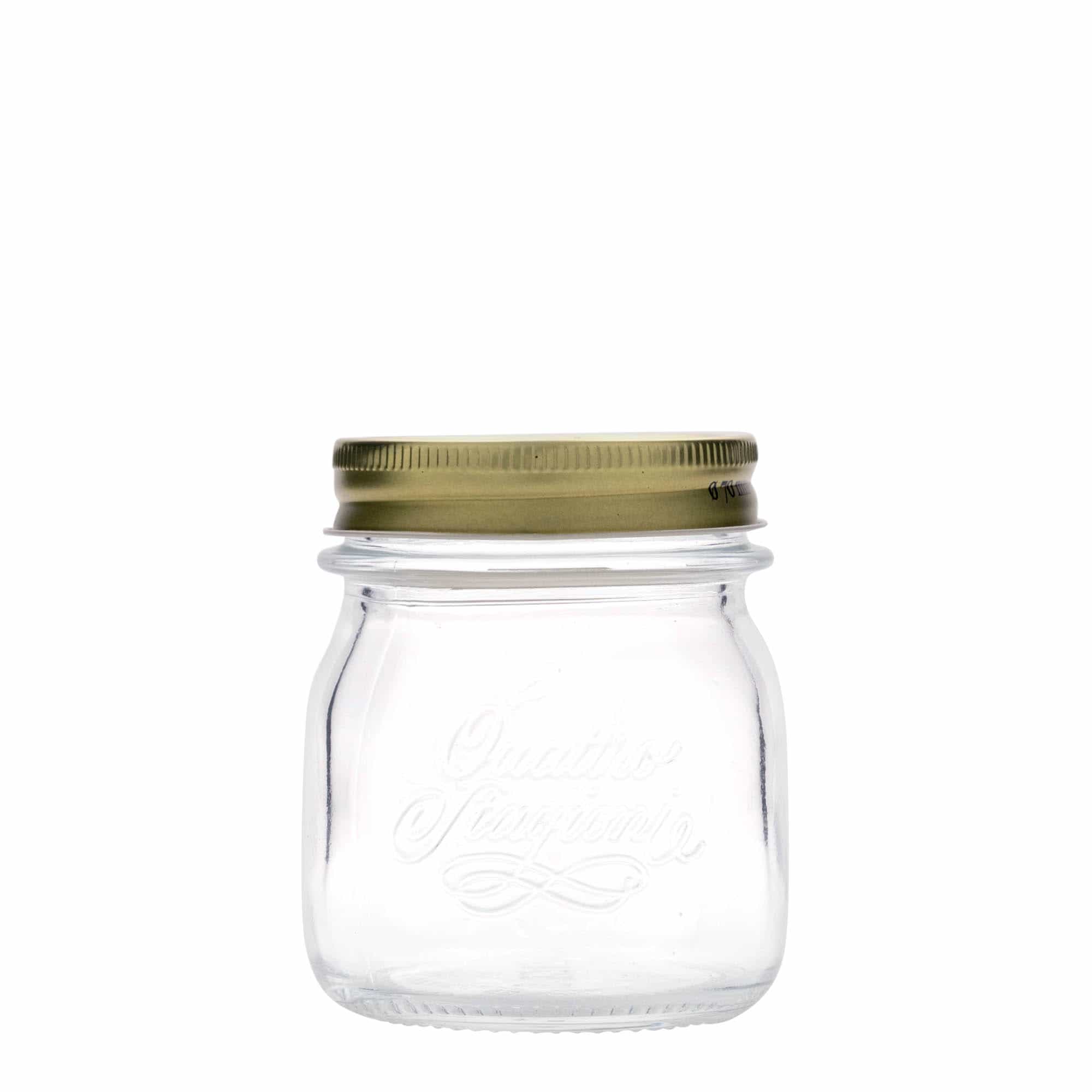 250 ml sticlă „Quattro Stagioni”, gură: capac cu filet